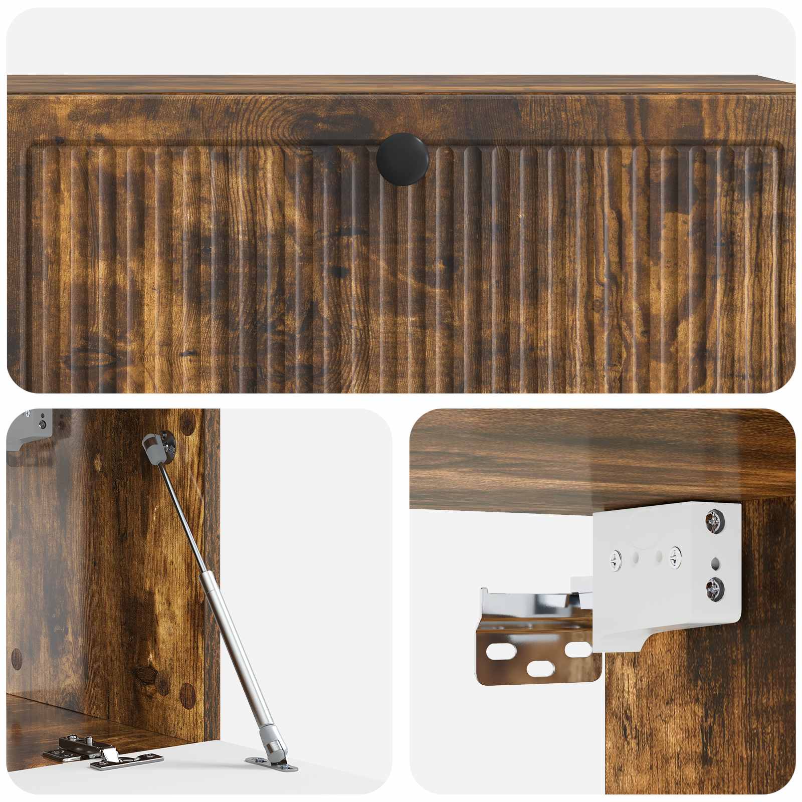 TV ormar za zid Zidne Dimljeni hrast 98 x 31 x 30 cm