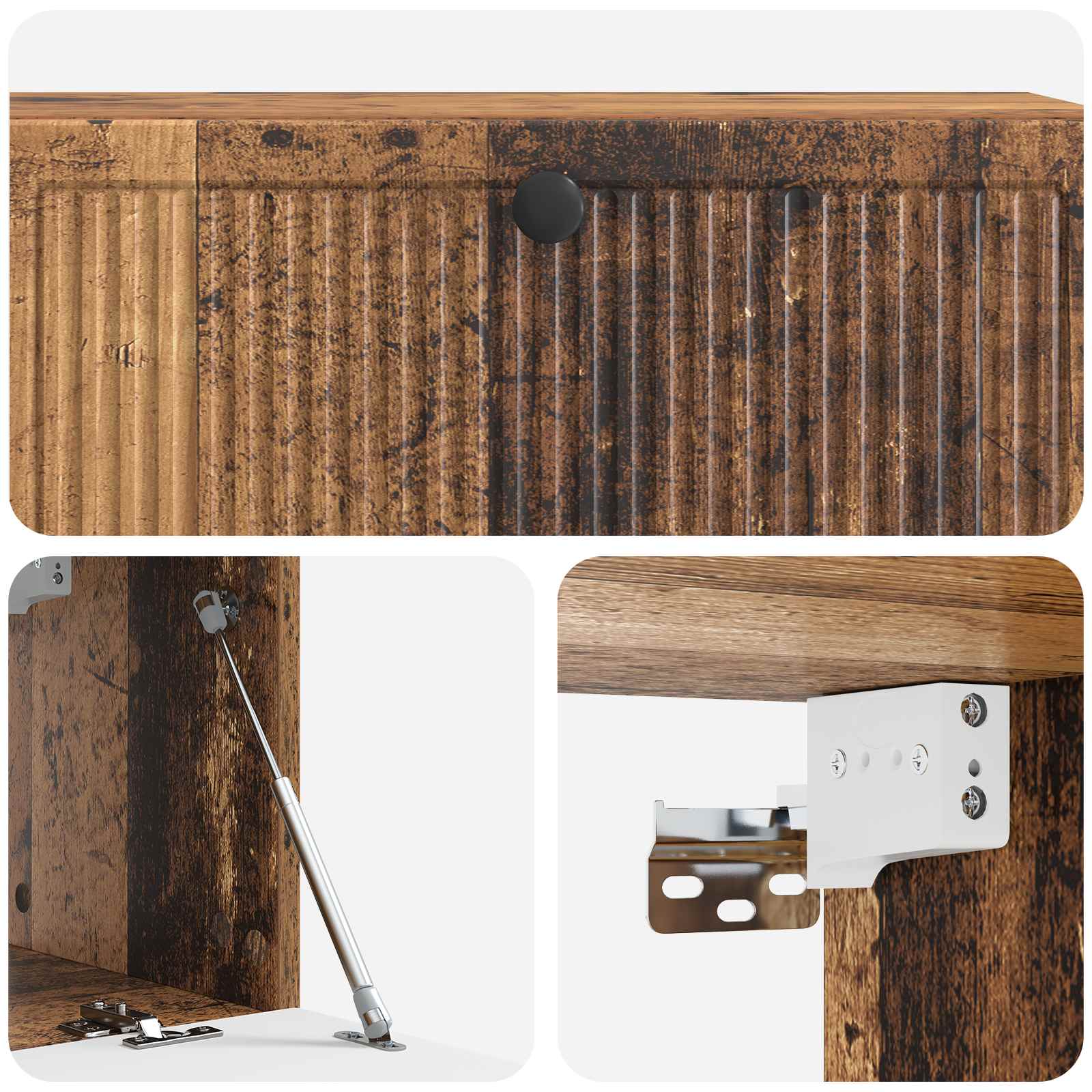 TV ormar za zid Staro drvo 98 x 31 x 30 cm Konstruirano drvo
