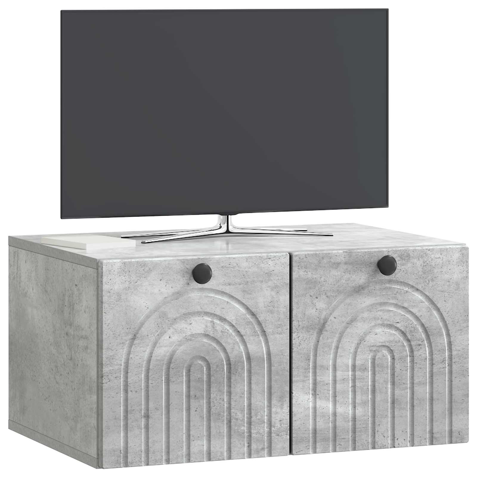 TV ormar za zid Zidne Betonska siva 59,5 x 41 x 30 cm