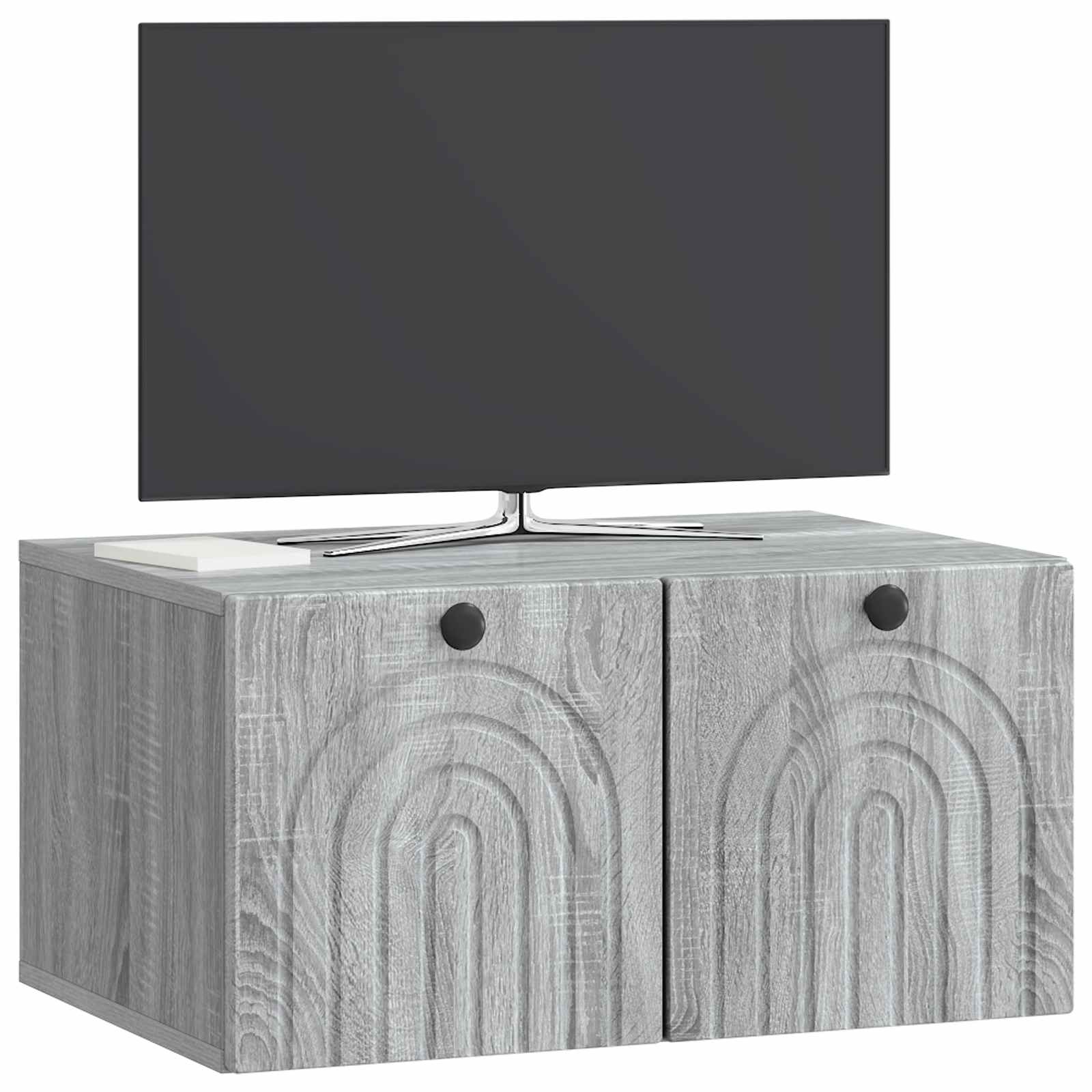 TV ormar za zid Siva sonoma 59,5 x 41 x 30 cm Konstruirano drvo