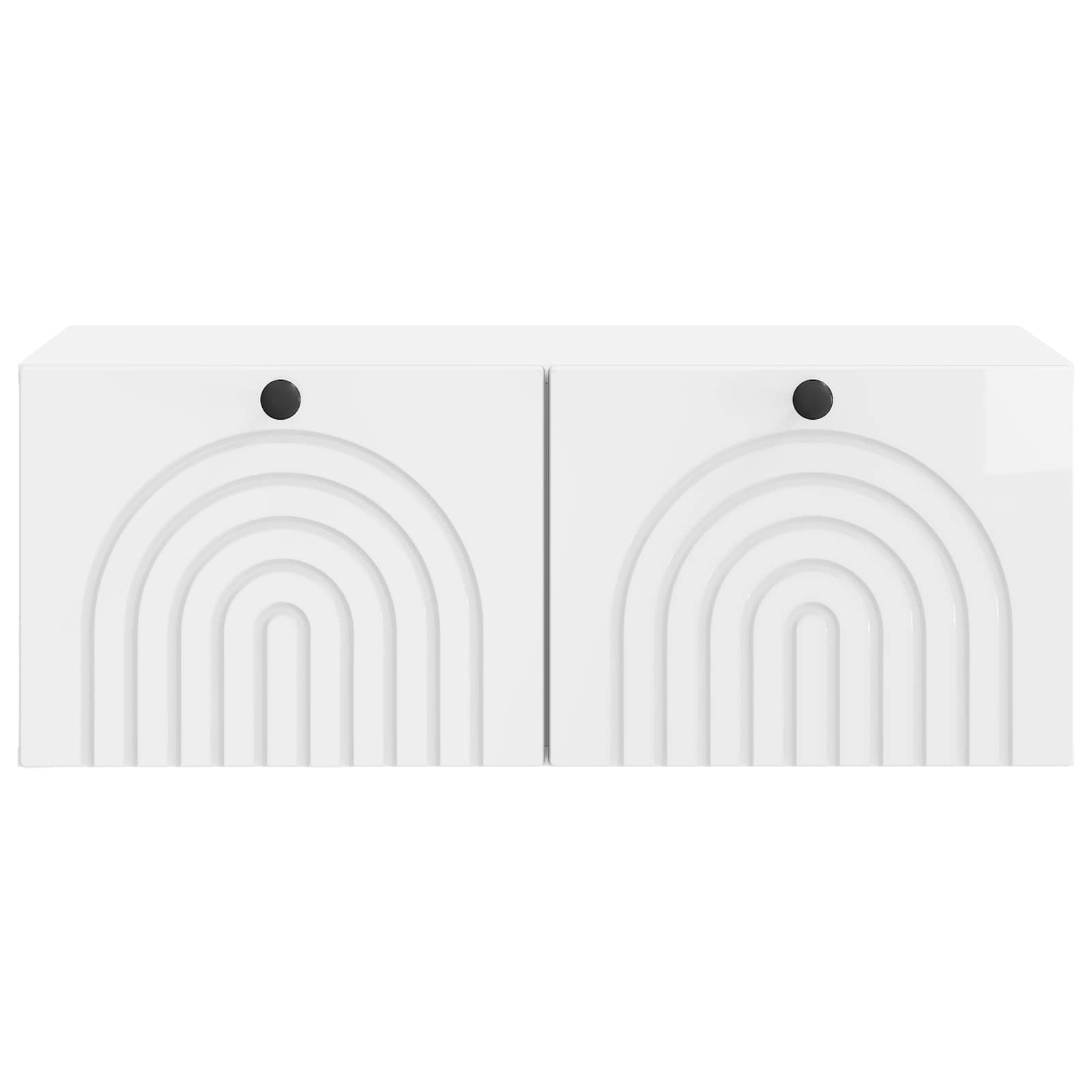 TV ormar za zid Zidne Bijela visokog sjaja 78,5 x 41 x 30 cm
