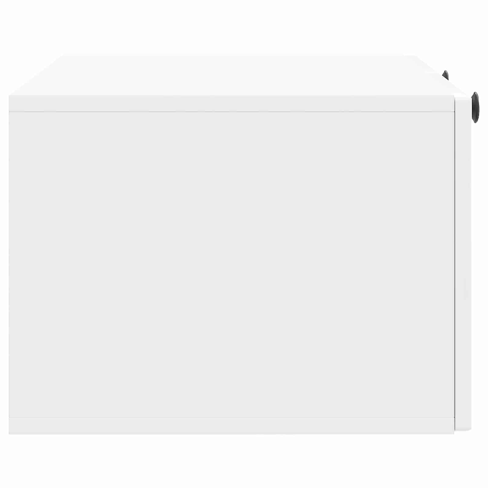 TV ormar za zid Zidne Bijela visokog sjaja 78,5 x 41 x 30 cm