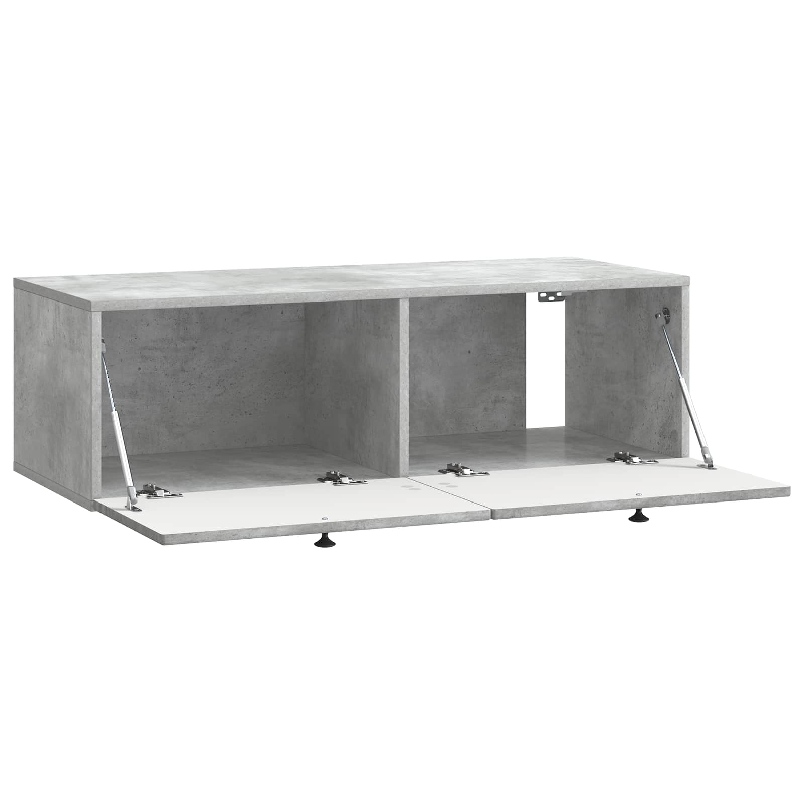 TV ormar za zid Betonska siva 99 x 41 x 30 cm Konstruirano drvo