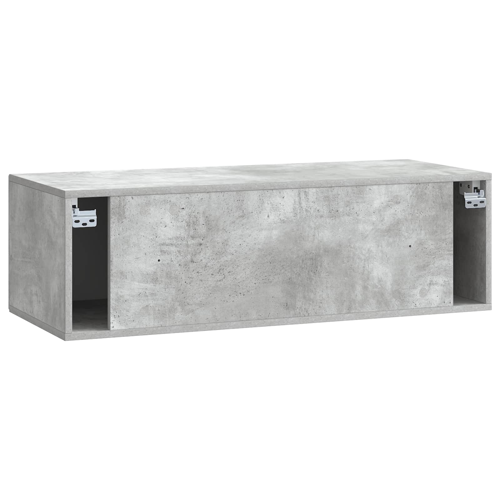 TV ormar za zid Betonska siva 99 x 41 x 30 cm Konstruirano drvo