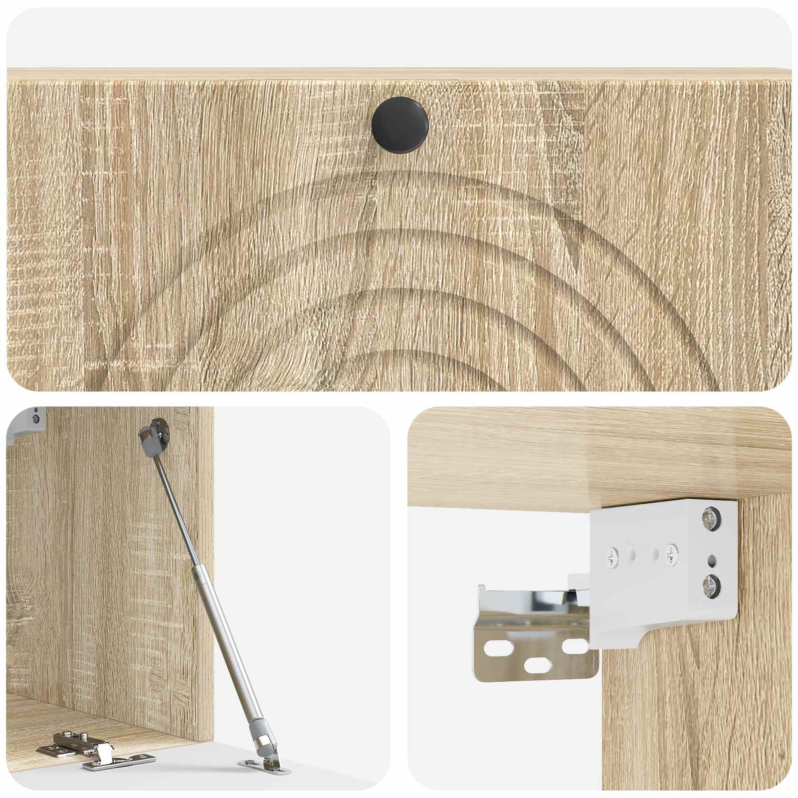 TV ormar za zid Hrast sonoma 98 x 31 x 30 cm Konstruirano drvo