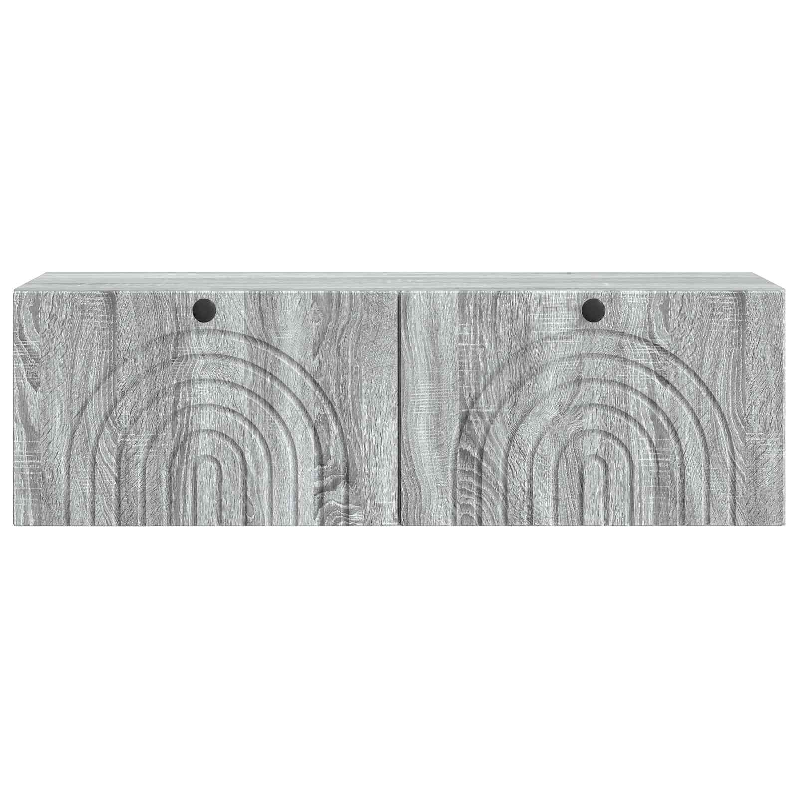 TV ormar za zid Siva sonoma 98 x 31 x 30 cm Konstruirano drvo