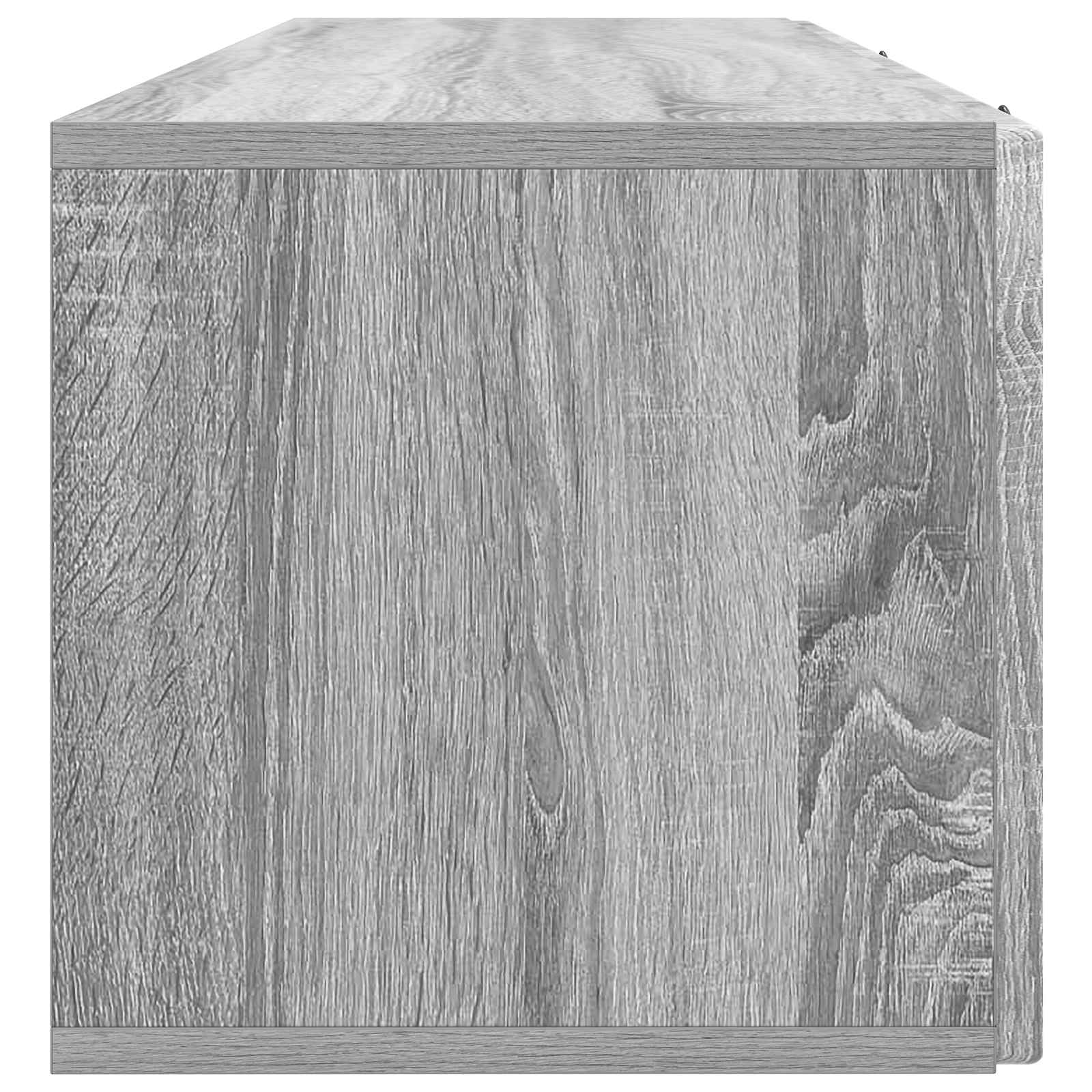TV ormar za zid Siva sonoma 98 x 31 x 30 cm Konstruirano drvo
