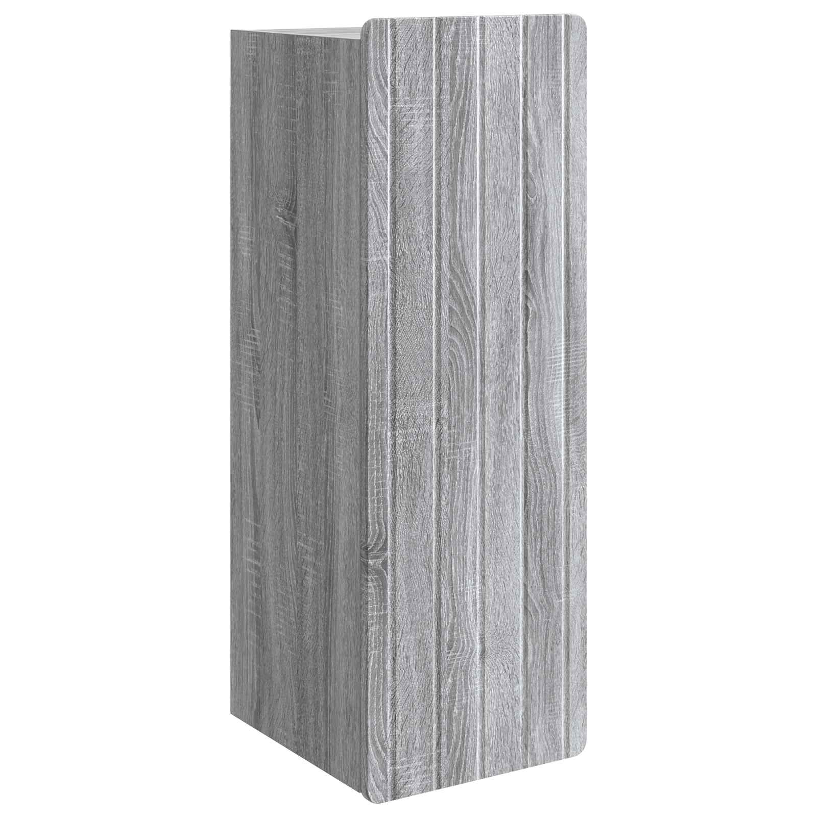 Ormar za montažu na zid Siva Sonoma 33 x 34,5 x 94 cm