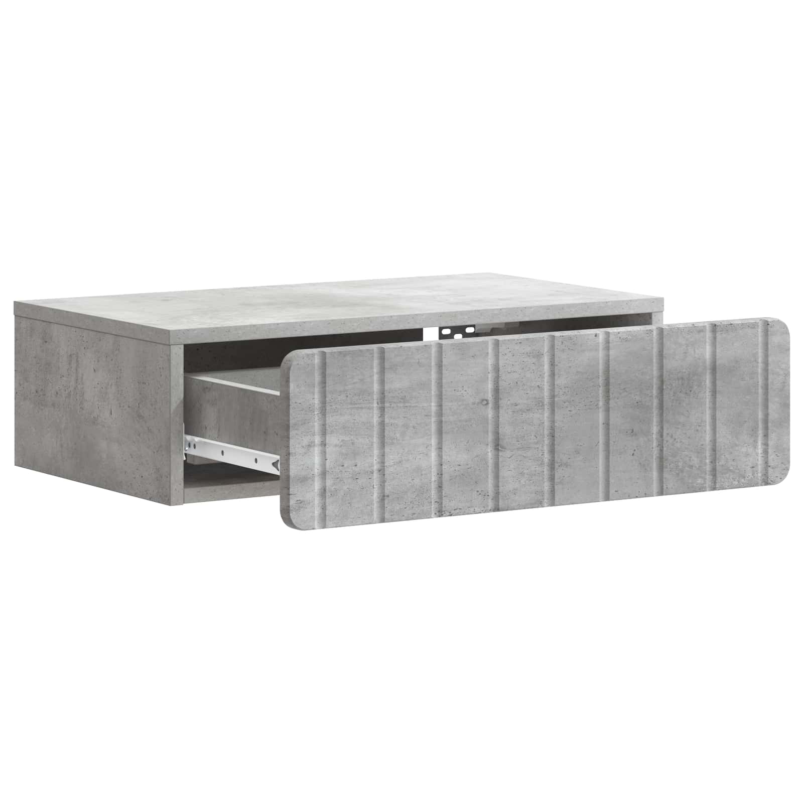 Stolna montirana na zid Betonska siva 59 x 34,5 x 17 cm