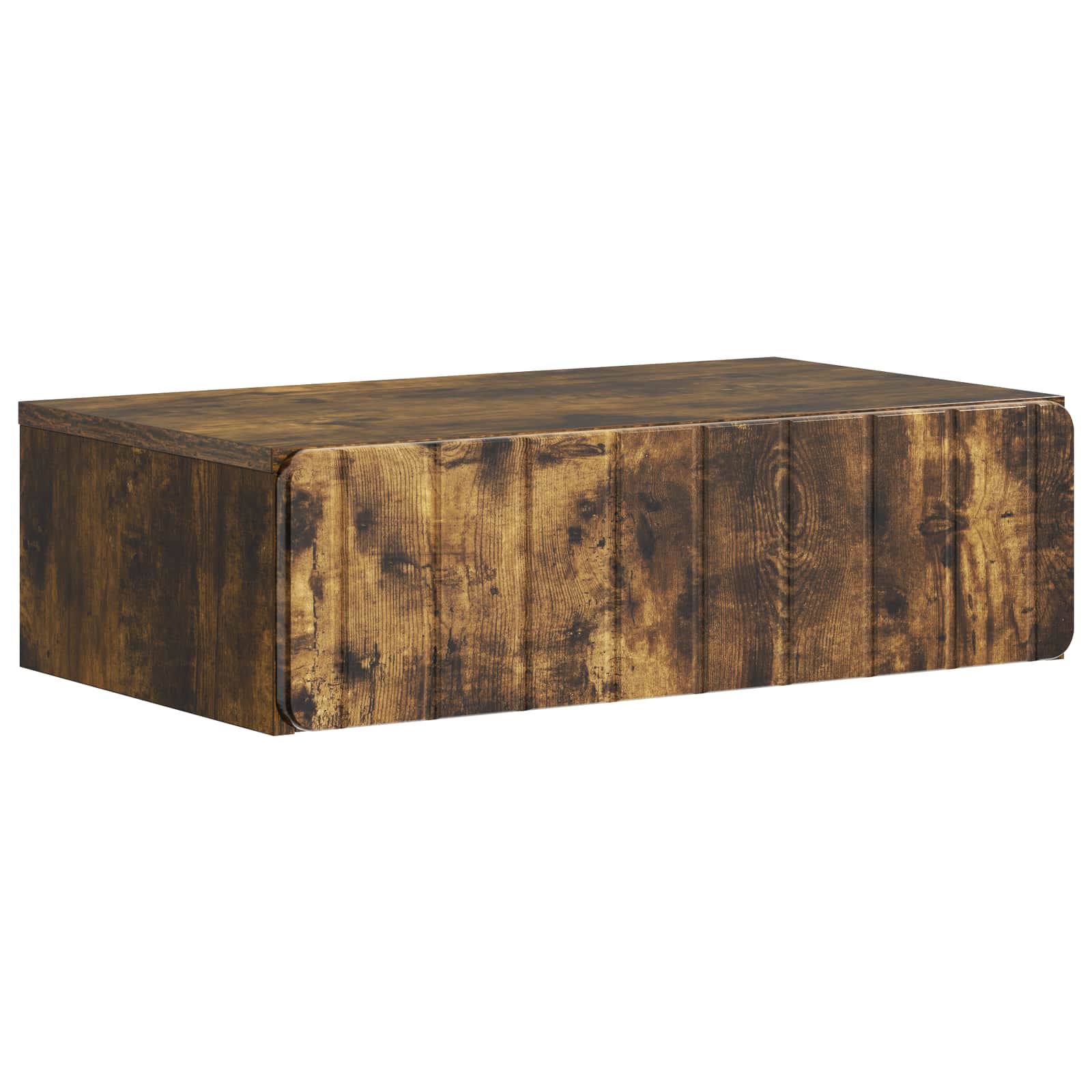 Stolna montirana na zid Dimljeni hrast 59 x 34,5 x 17 cm