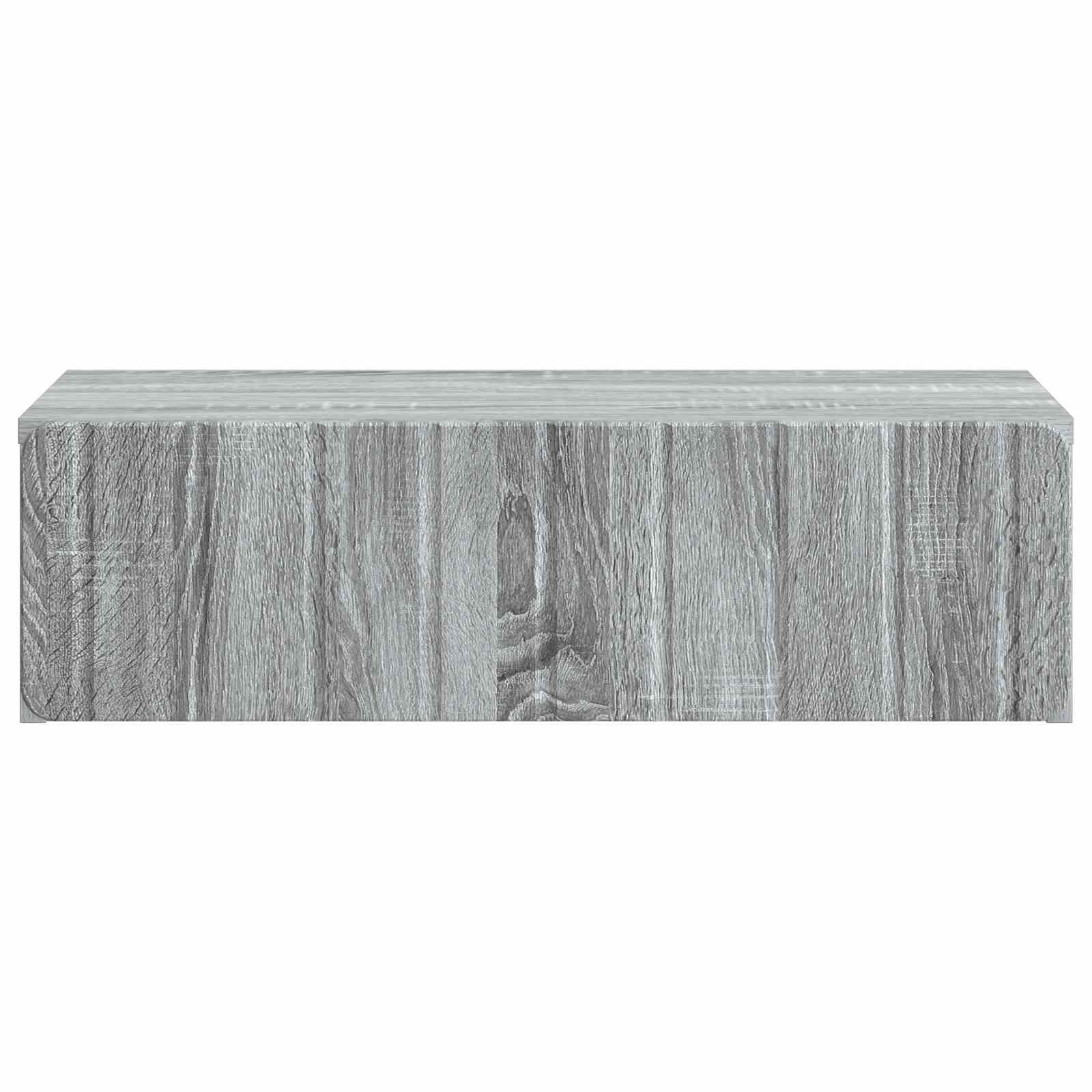 Stolna montirana na zid Siva sonoma 59 x 34,5 x 17 cm