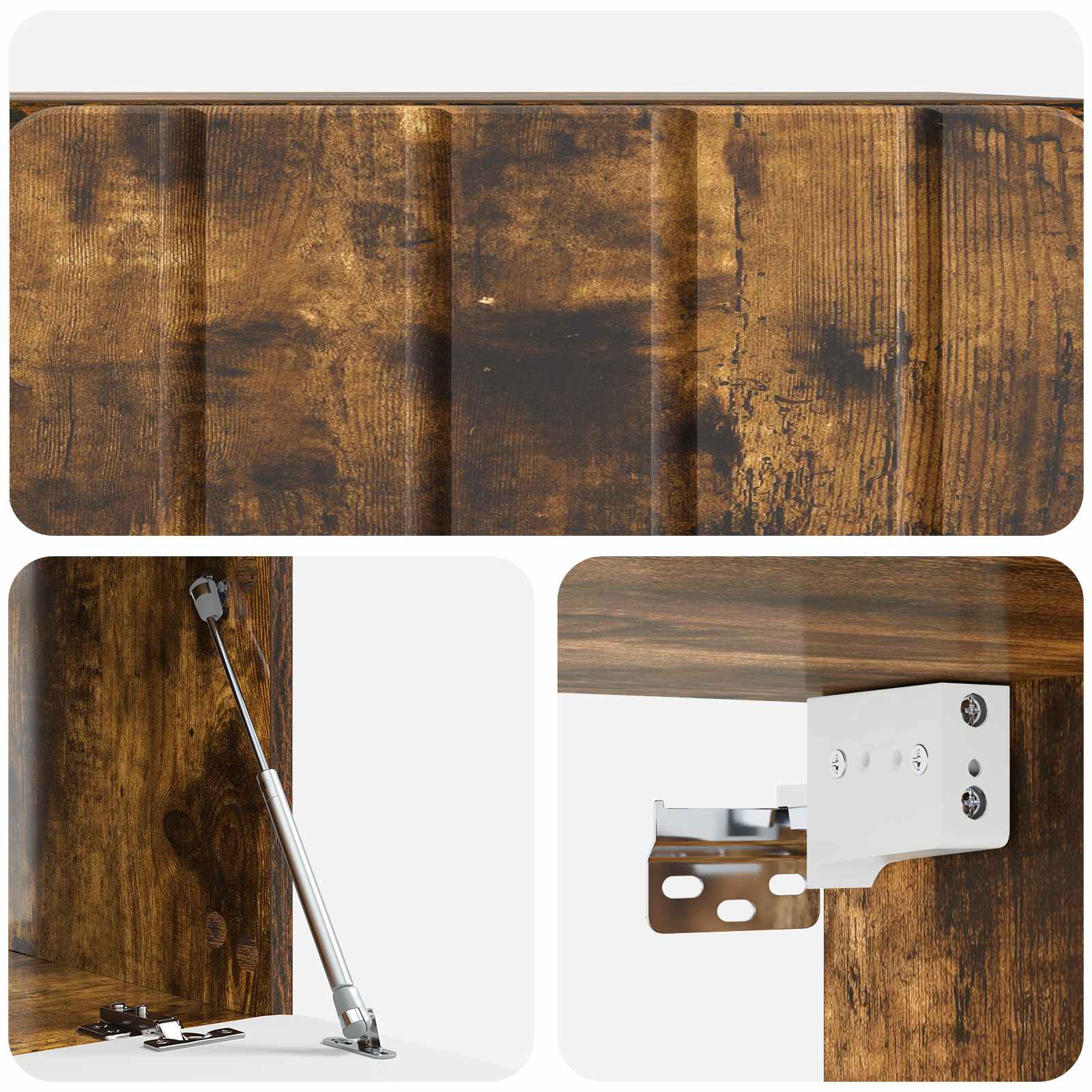 TV ormar za zid Zidne Dimljeni hrast 59,5 x 41 x 30 cm