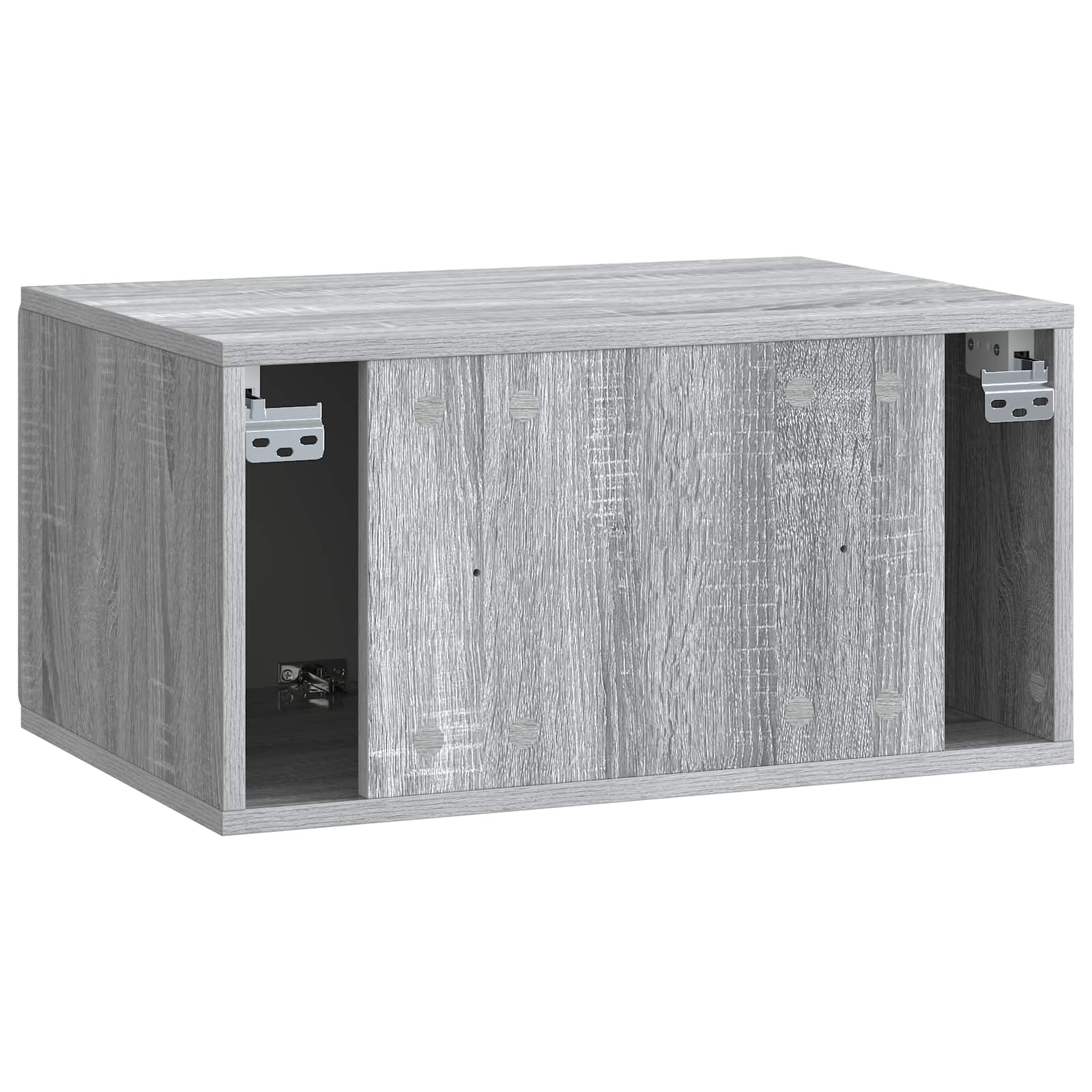 TV ormar za zid Siva sonoma 59,5 x 41 x 30 cm Konstruirano drvo