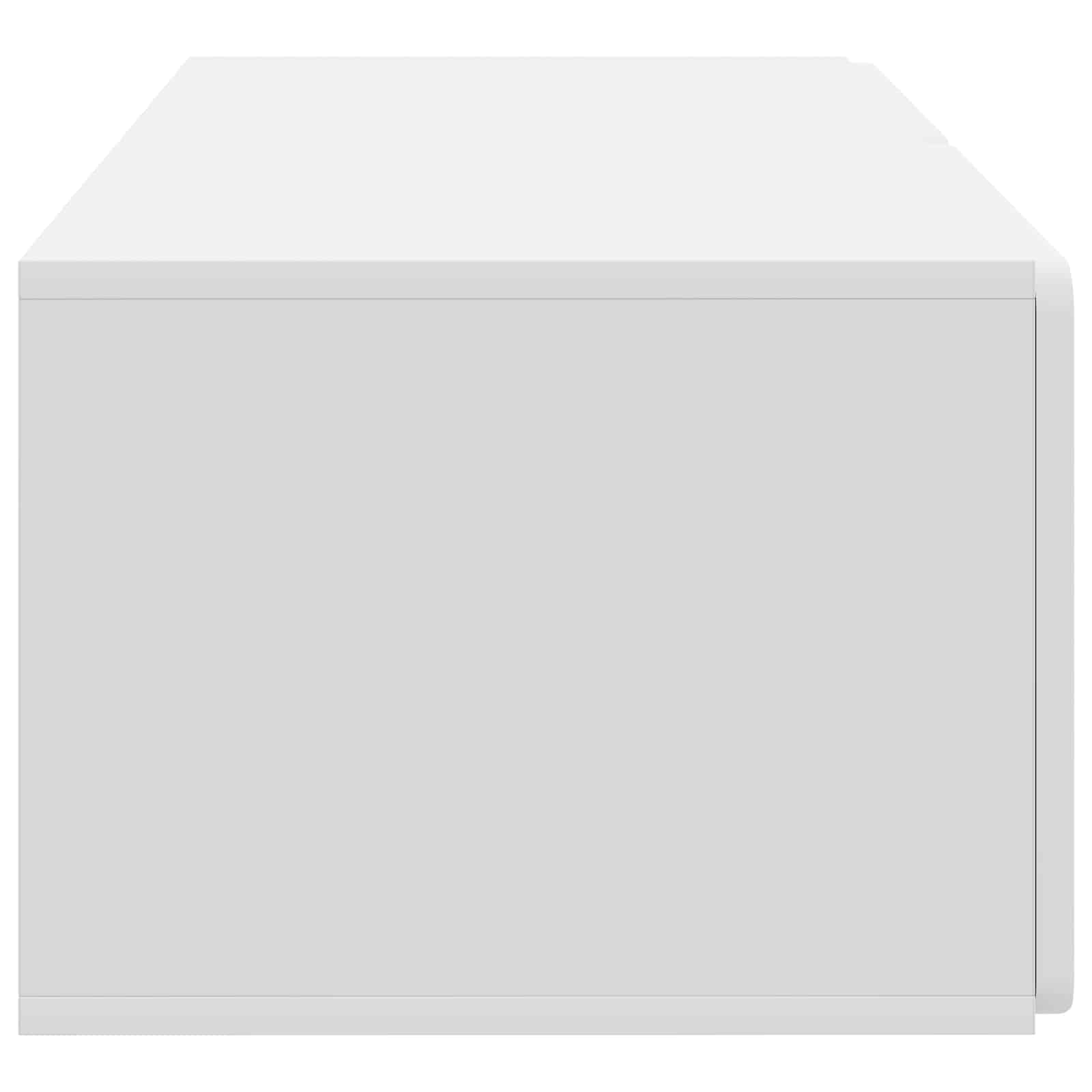 TV ormar za zid Bijela 78,5 x 41 x 30 cm Konstruirano drvo