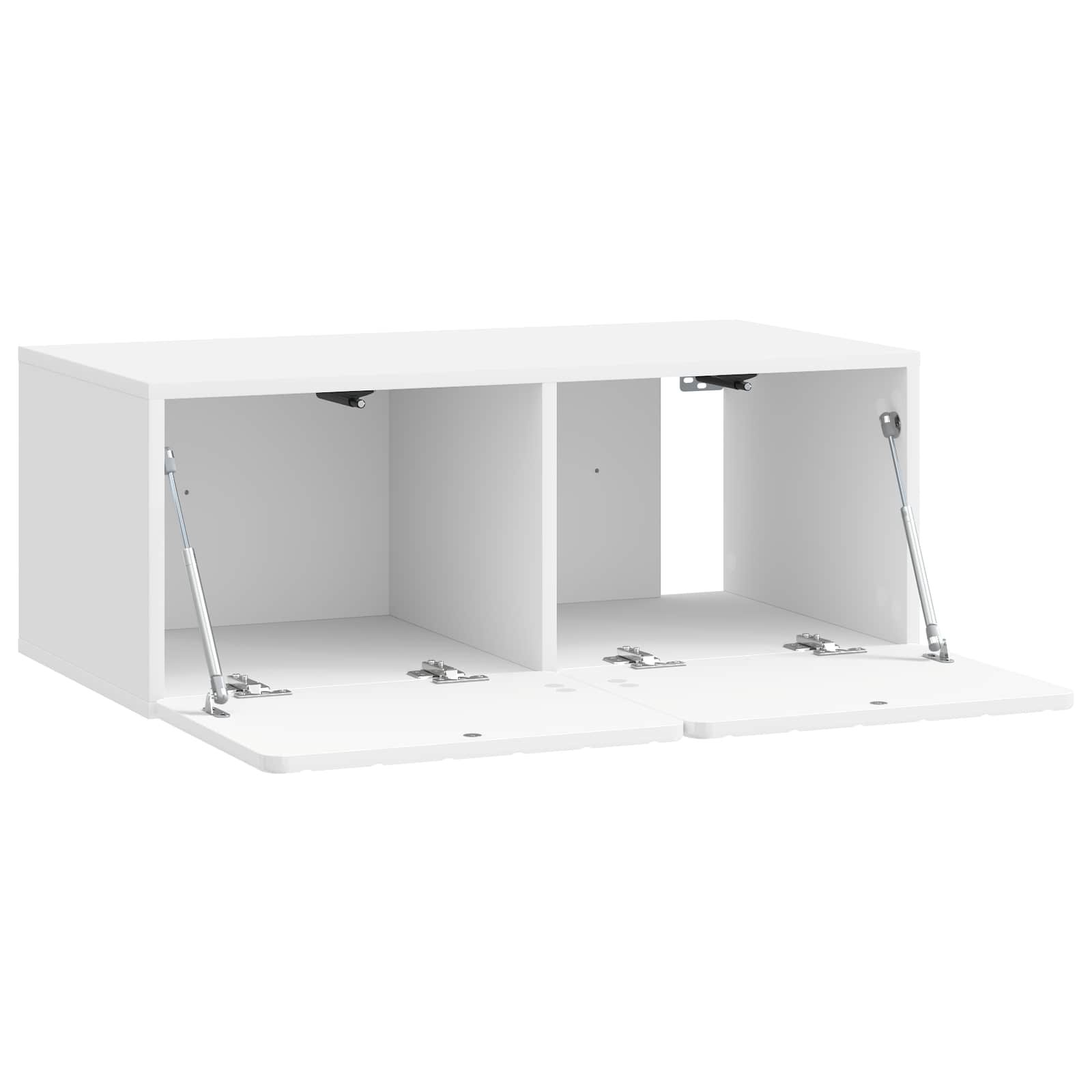 TV ormar za zid Zidne Bijela visokog sjaja 78,5 x 41 x 30 cm