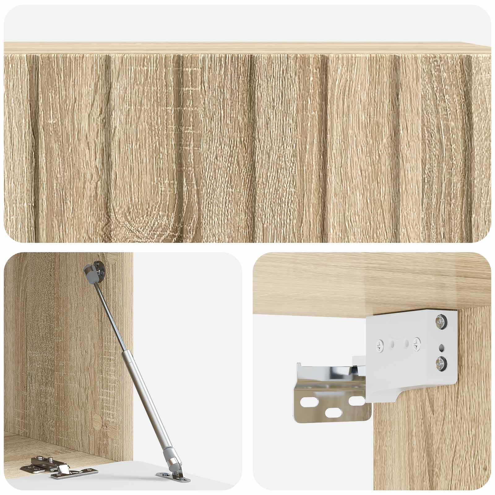 TV ormar za zid Hrast sonoma 98 x 41 x 30 cm Konstruirano drvo