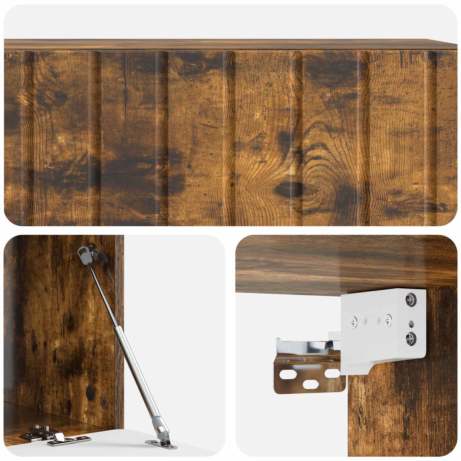 TV ormar za zid Zidne Dimljeni hrast 98 x 41 x 30 cm