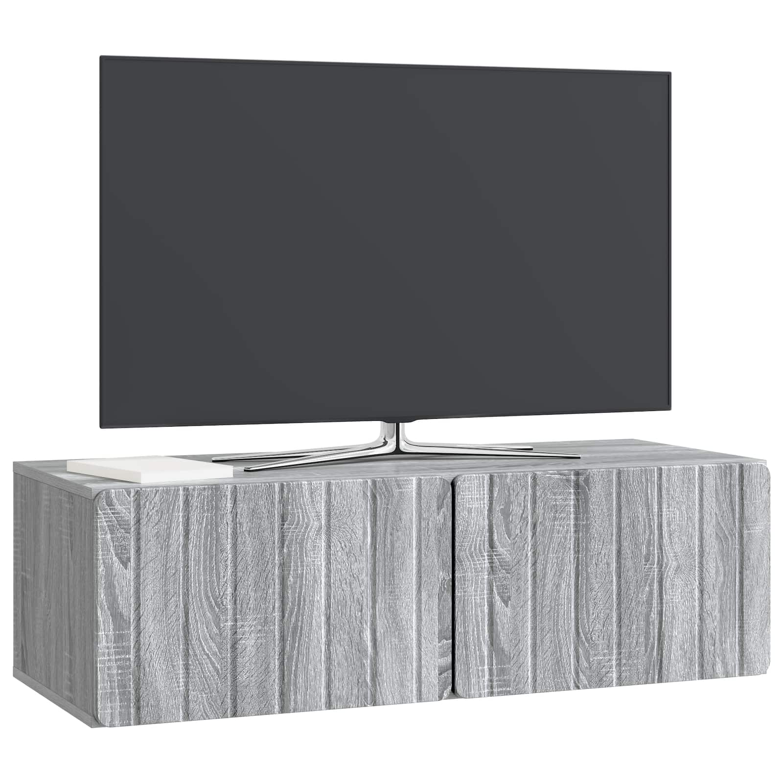TV ormar za zid Siva sonoma 98 x 41 x 30 cm Konstruirano drvo