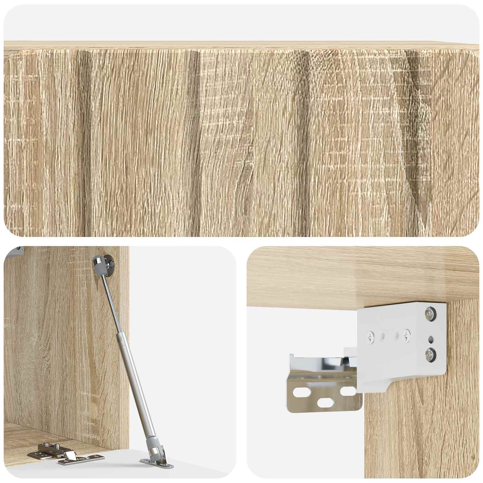 TV ormar za zid Zidne Hrast sonoma 59,5 x 31 x 30 cm