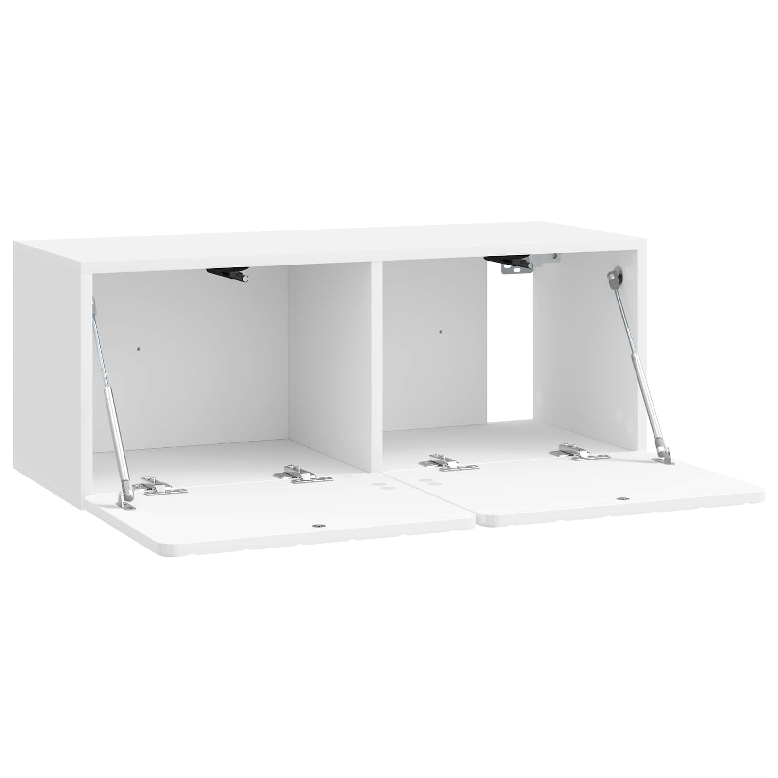 TV ormar za zid Zidne Bijela visokog sjaja 78,5 x 31 x 30 cm