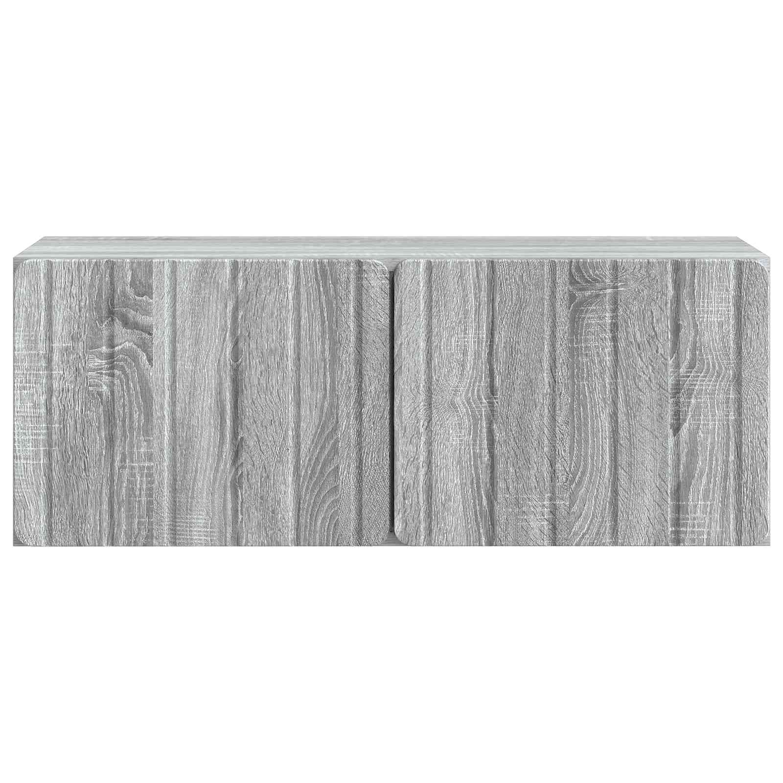 TV ormar za zid Siva sonoma 78,5 x 31 x 30 cm Konstruirano drvo