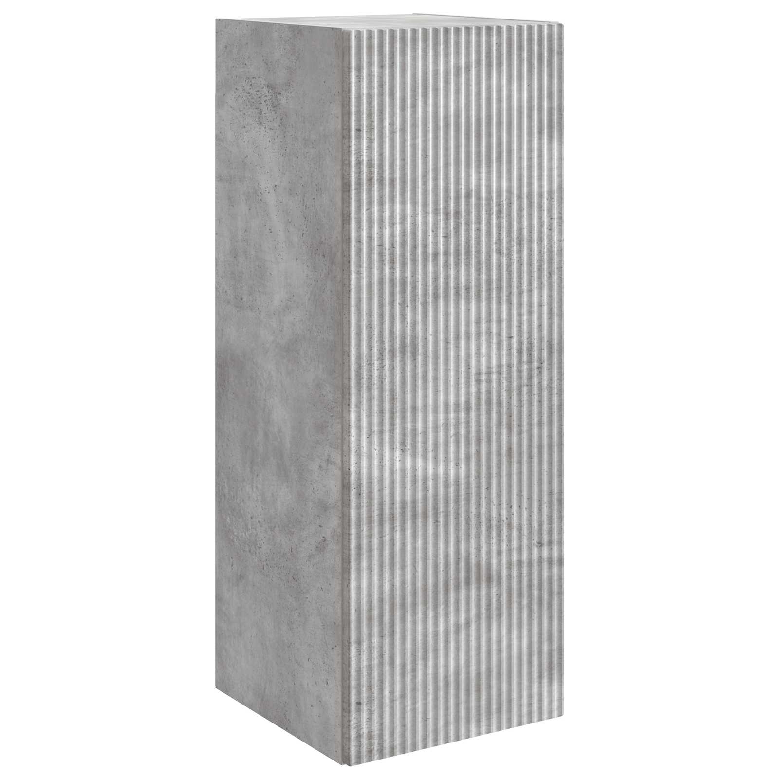 Ormar za montažu na zid Betonska siva 33 x 34,5 x 90 cm