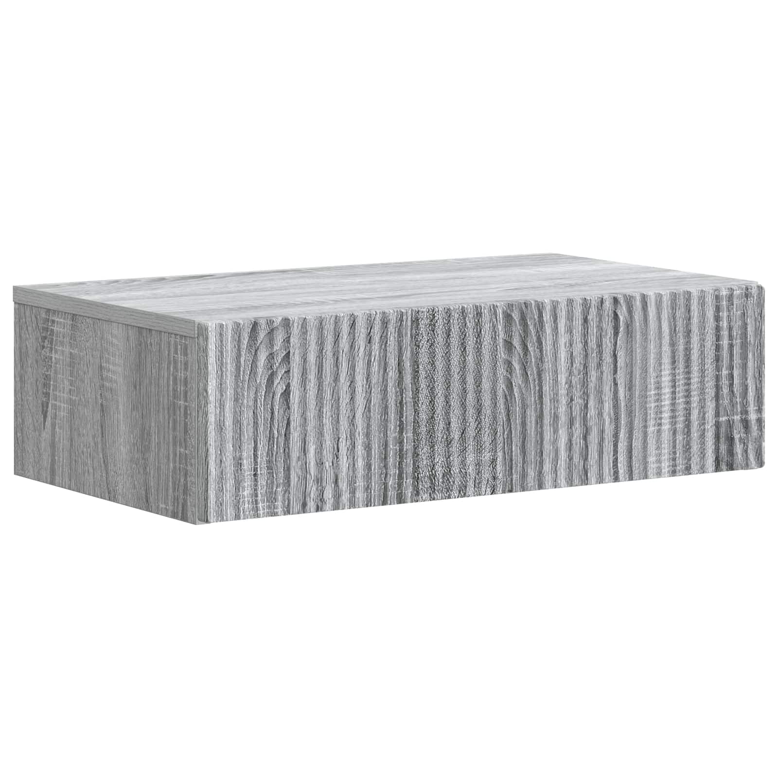 Stolna montirana na zid Siva sonoma 59 x 34,5 x 17 cm
