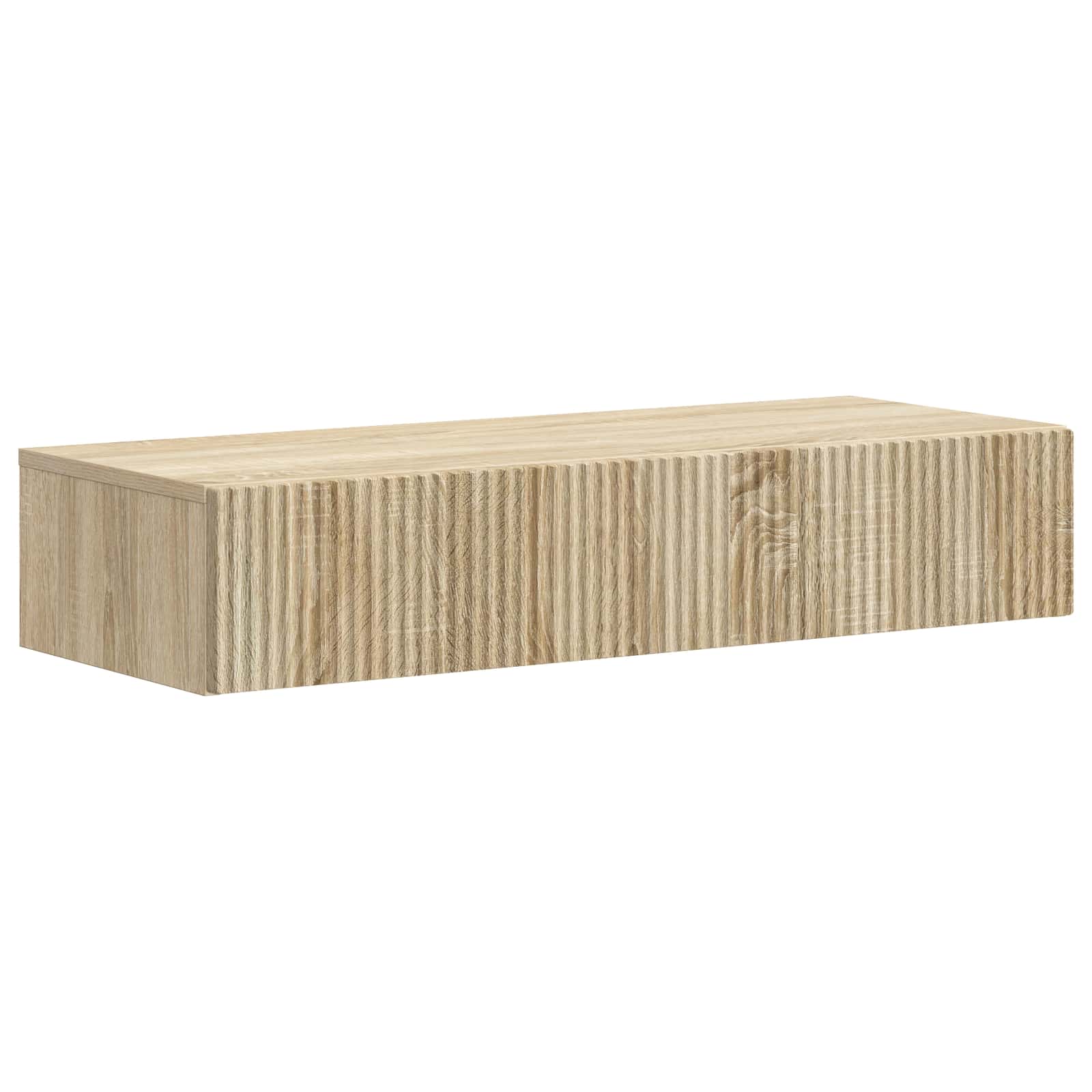 Stolna montirana na zid Hrast sonoma 87,5 x 34,5 x 17 cm