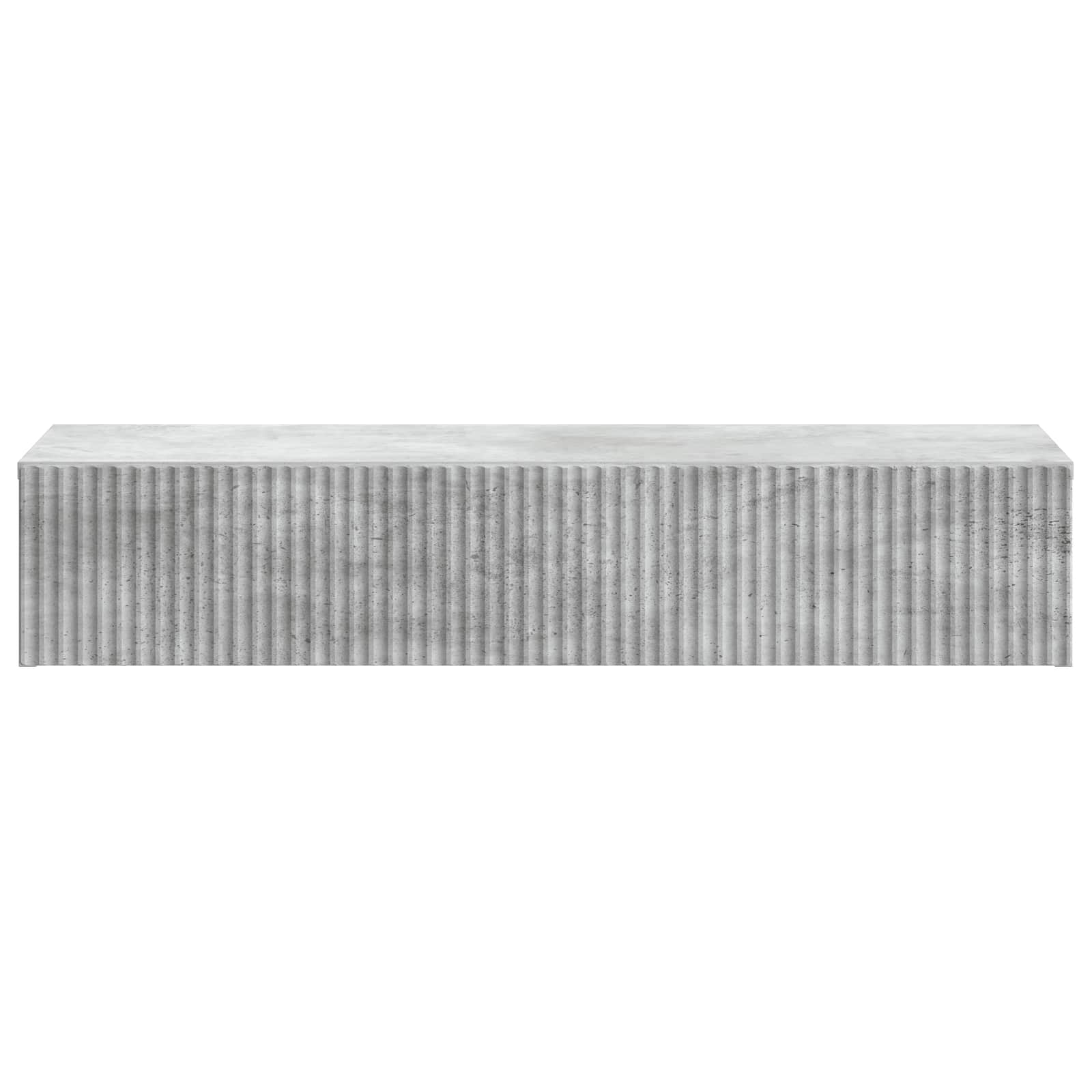 Stolna montirana na zid Betonska siva 87,5 x 34,5 x 17 cm