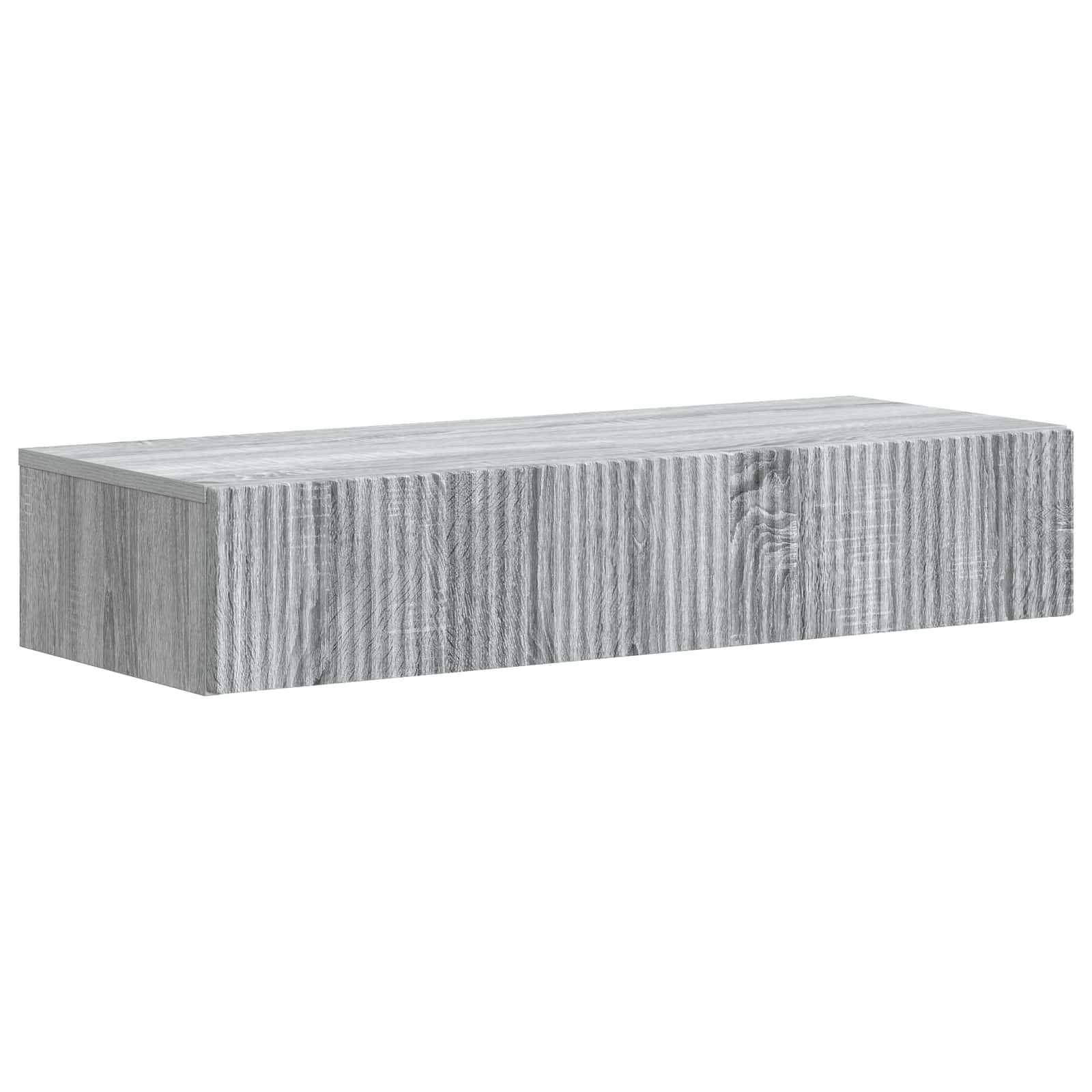 Stolna montirana na zid Siva sonoma 87,5 x 34,5 x 17 cm