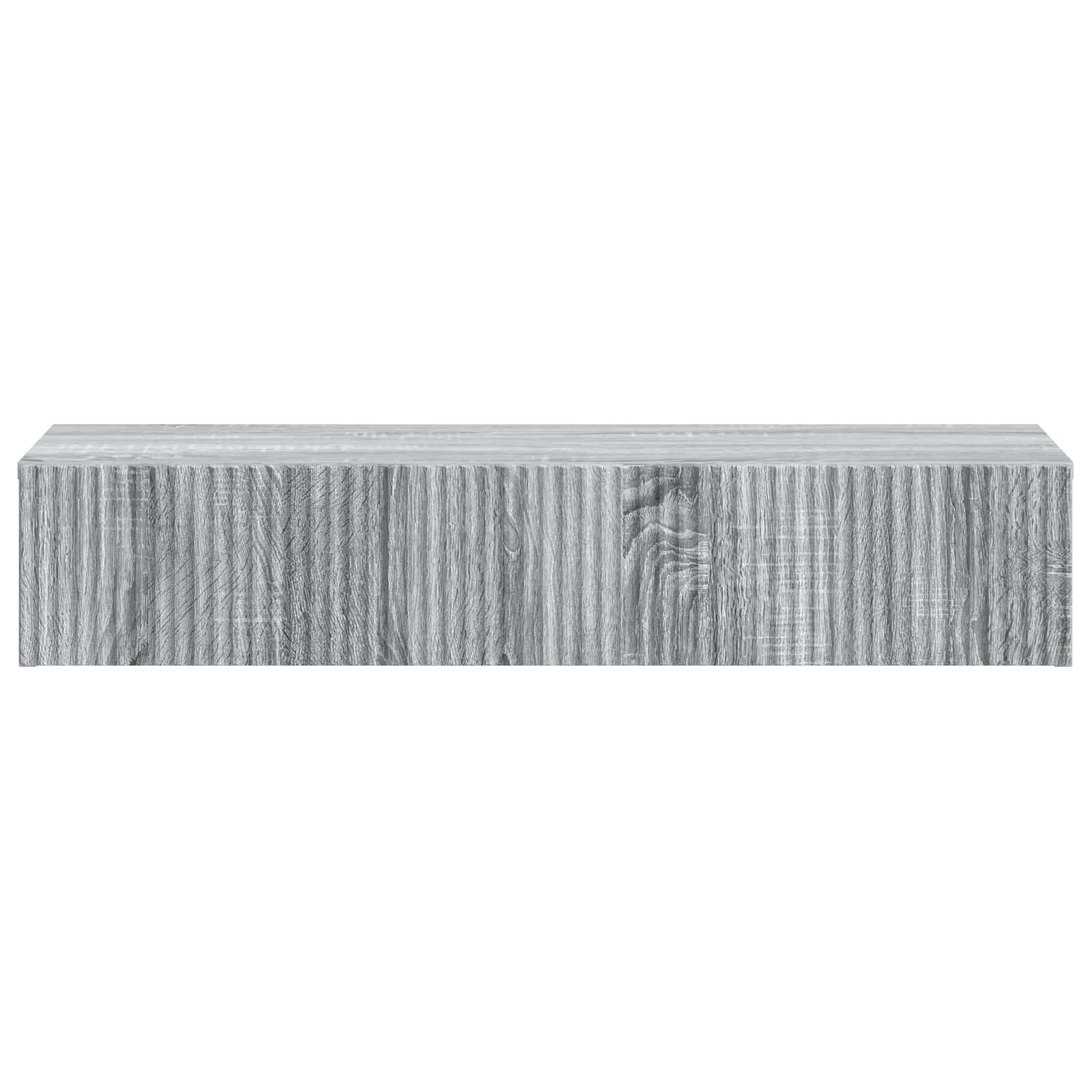 Stolna montirana na zid Siva sonoma 87,5 x 34,5 x 17 cm