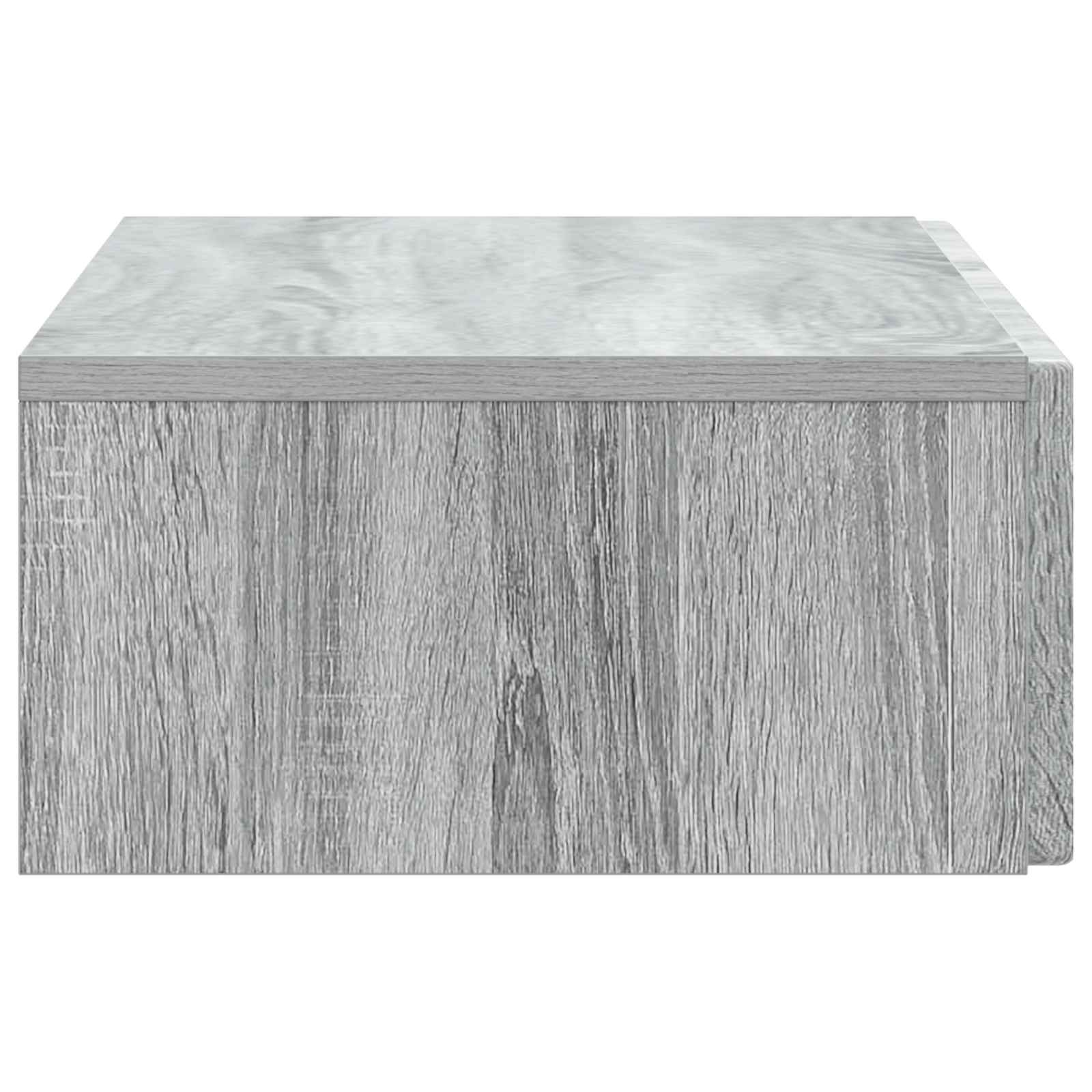 Stolna montirana na zid Siva sonoma 87,5 x 34,5 x 17 cm