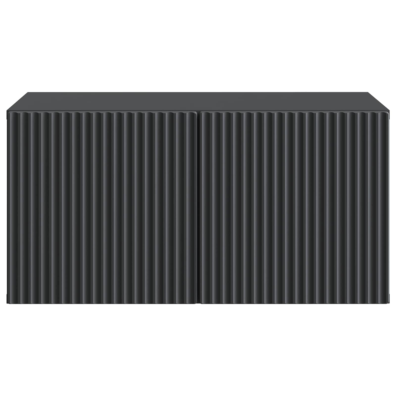 TV ormar za zid Zidne Crna 59,5 x 41 x 30 cm Konstruirano drvo