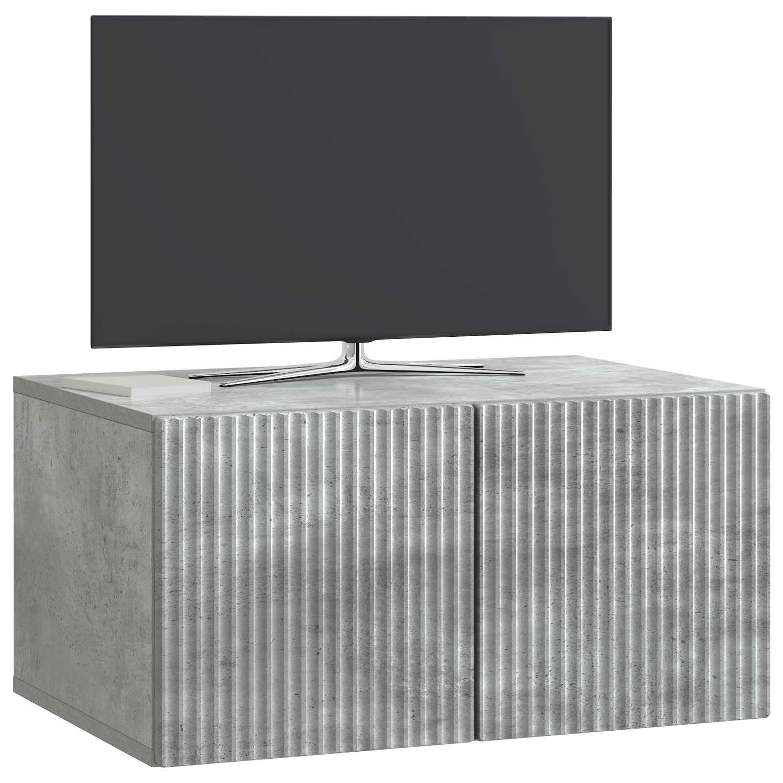 TV ormar za zid Zidne Betonska siva 59,5 x 41 x 30 cm