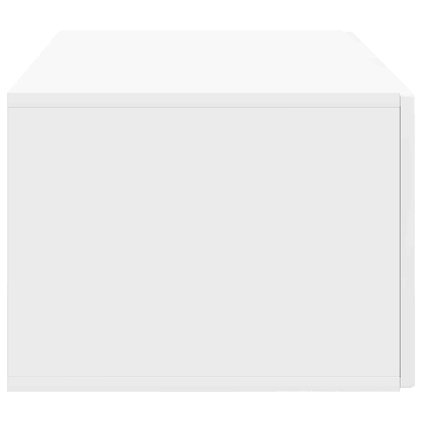 TV ormar za zid Zidne Bijela visokog sjaja 59,5 x 41 x 30 cm
