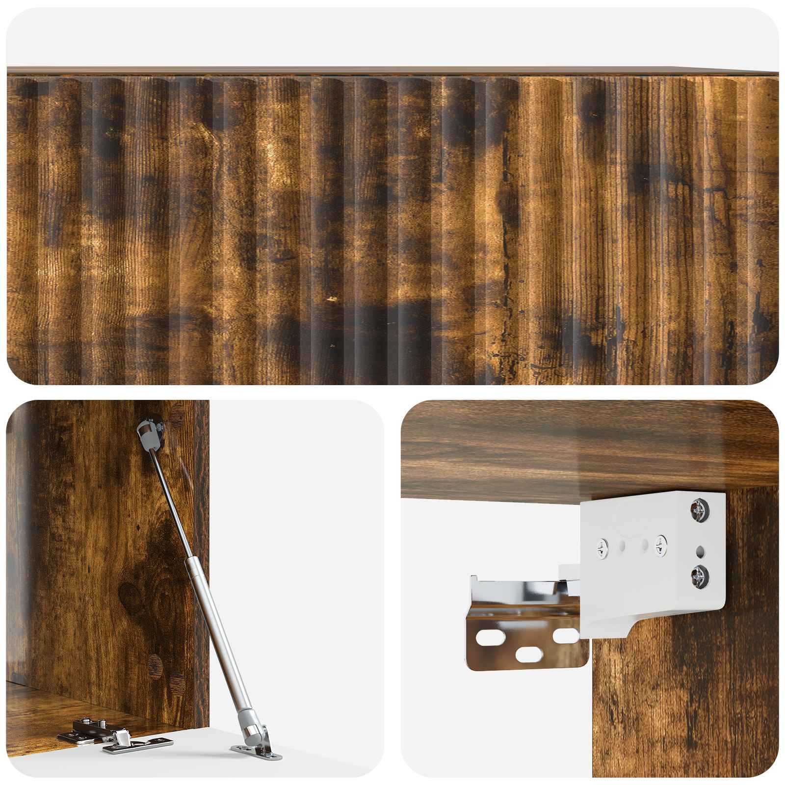 TV ormar za zid Zidne Dimljeni hrast 59,5 x 41 x 30 cm