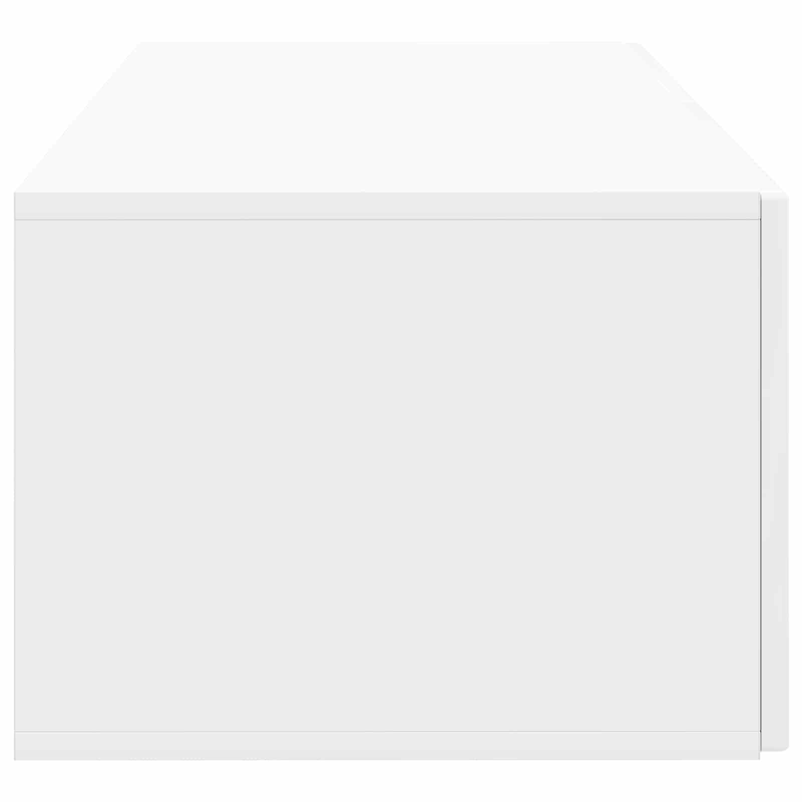 TV ormar za zid Zidne Bijela visokog sjaja 78,5 x 41 x 30 cm