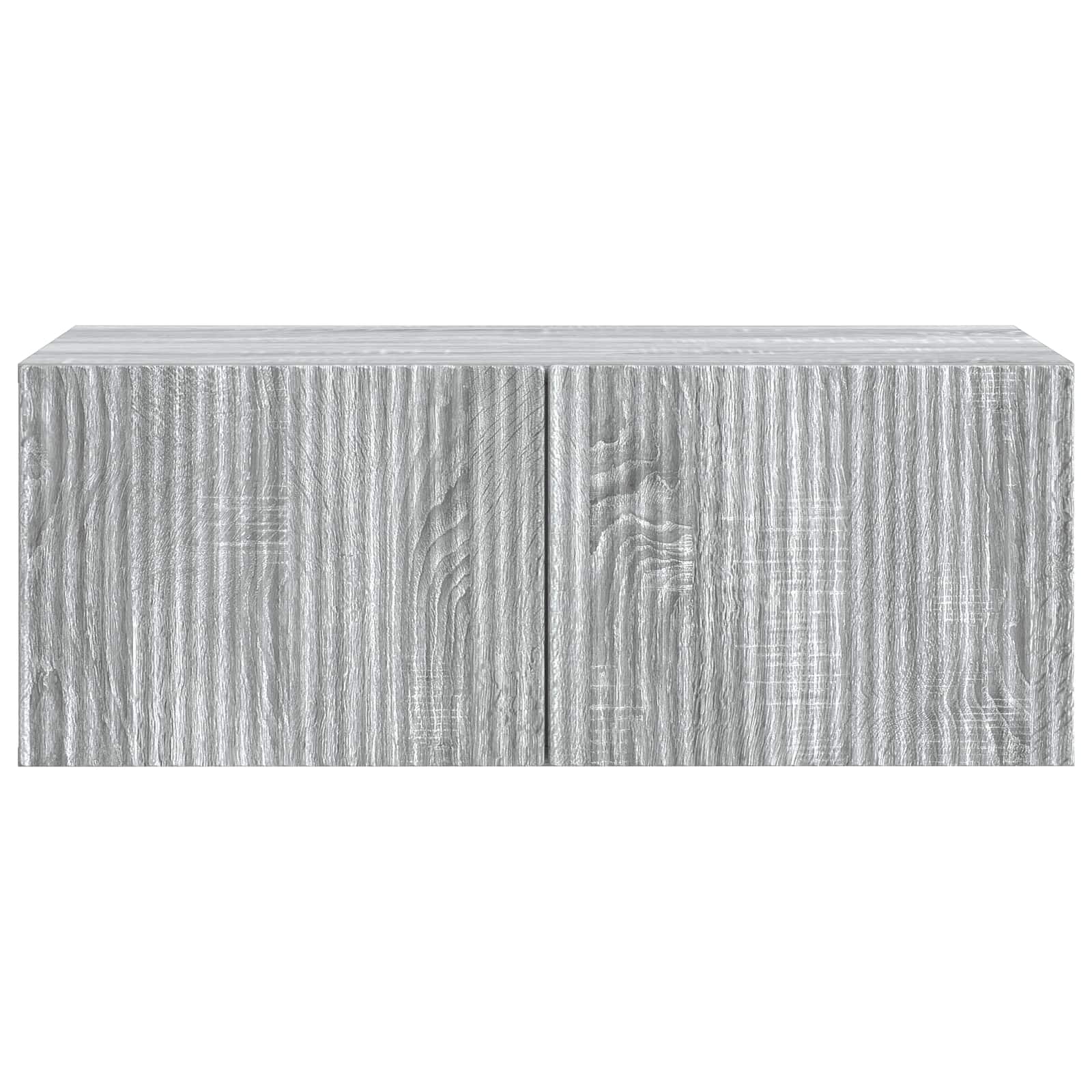 TV ormar za zid Siva sonoma 78,5 x 41 x 30 cm Konstruirano drvo