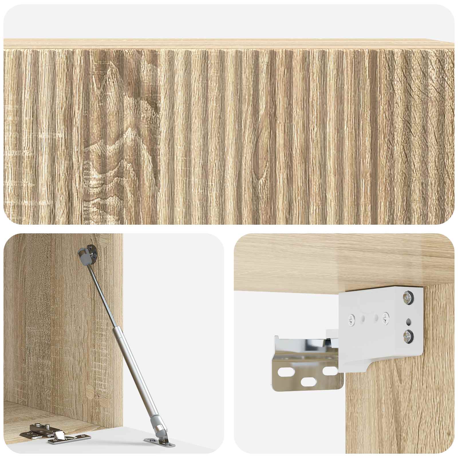 TV ormar za zid Hrast sonoma 98 x 41 x 30 cm Konstruirano drvo