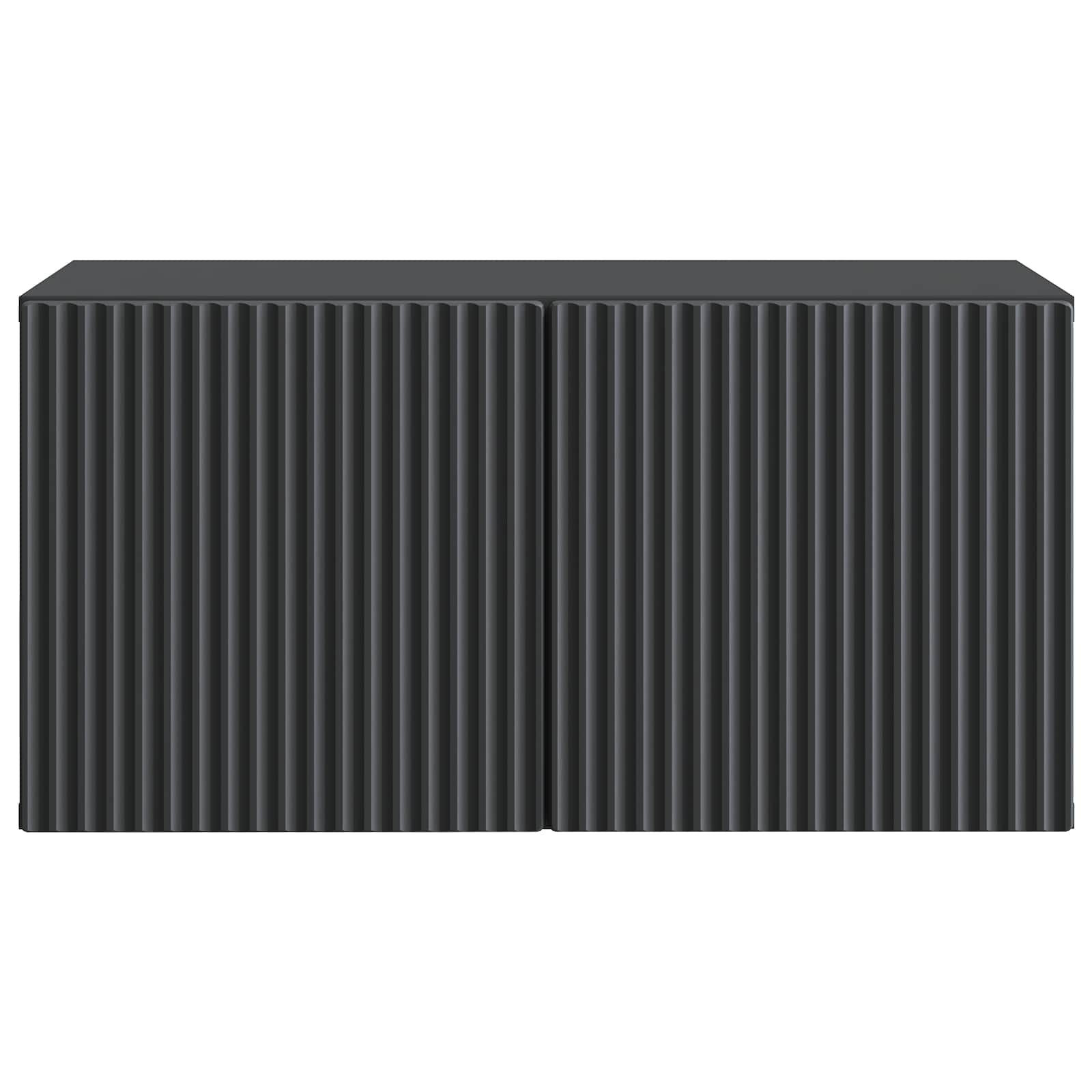 TV ormar za zid Zidne Crna 59,5 x 31 x 30 cm Konstruirano drvo