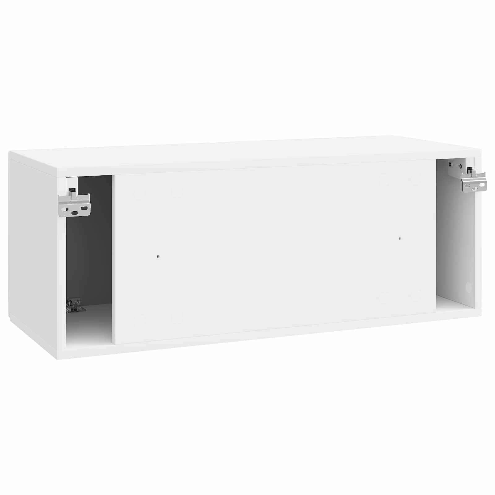 TV ormar za zid Zidne Bijela visokog sjaja 78,5 x 31 x 30 cm