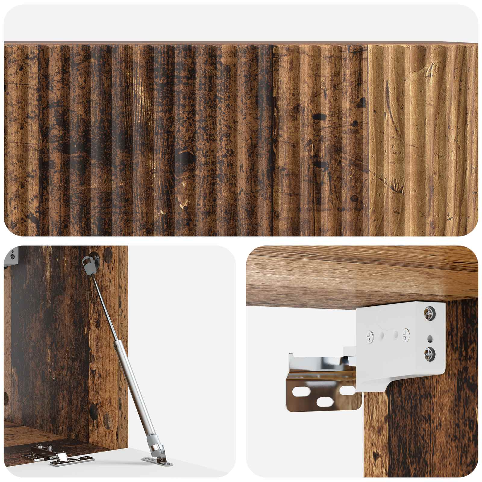 TV ormar za zid Staro drvo 78,5 x 31 x 30 cm Konstruirano drvo