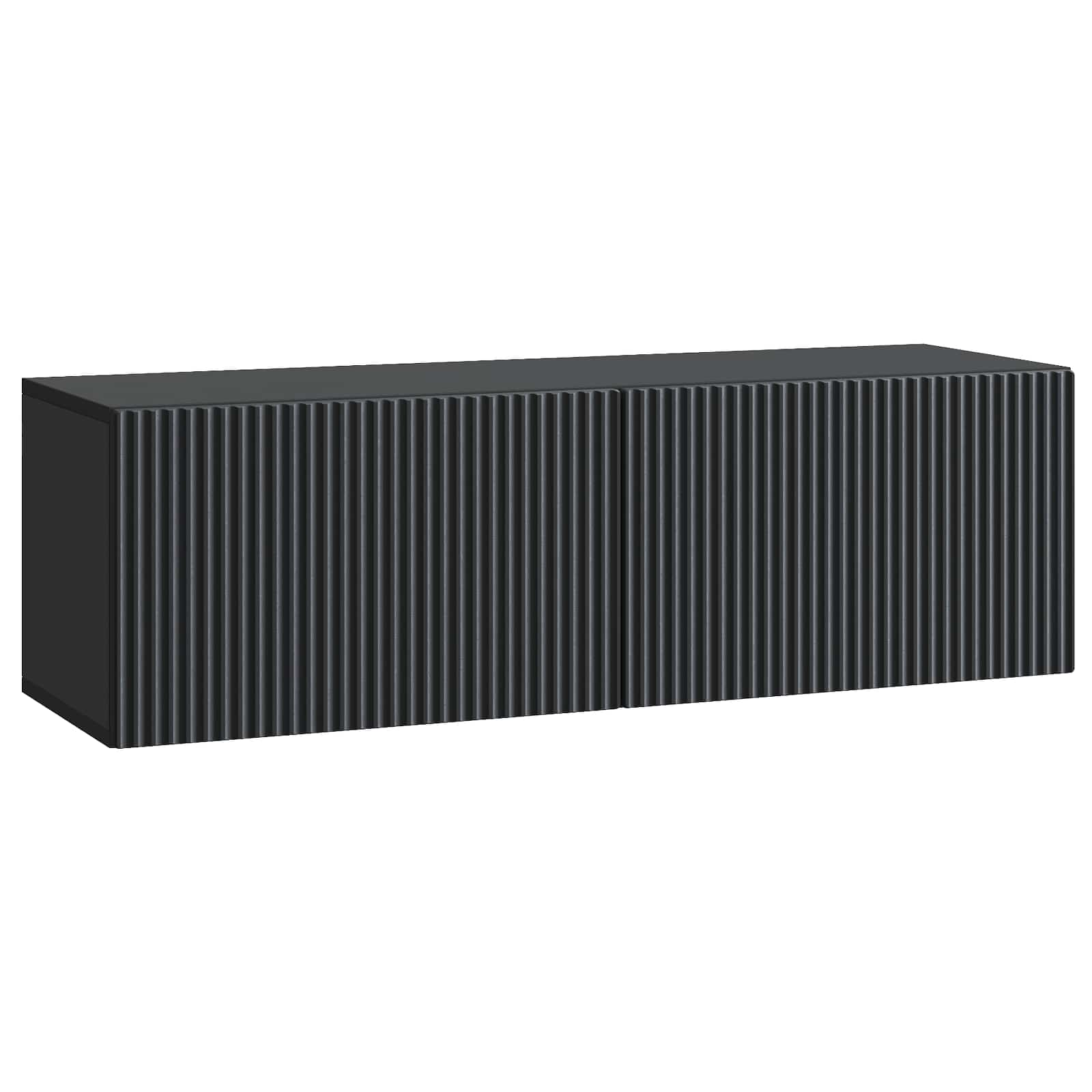 TV ormar za zid Zidne Crna 98 x 31 x 30 cm Konstruirano drvo