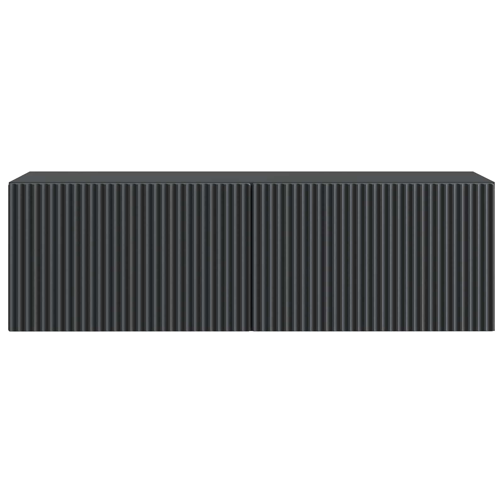 TV ormar za zid Zidne Crna 98 x 31 x 30 cm Konstruirano drvo