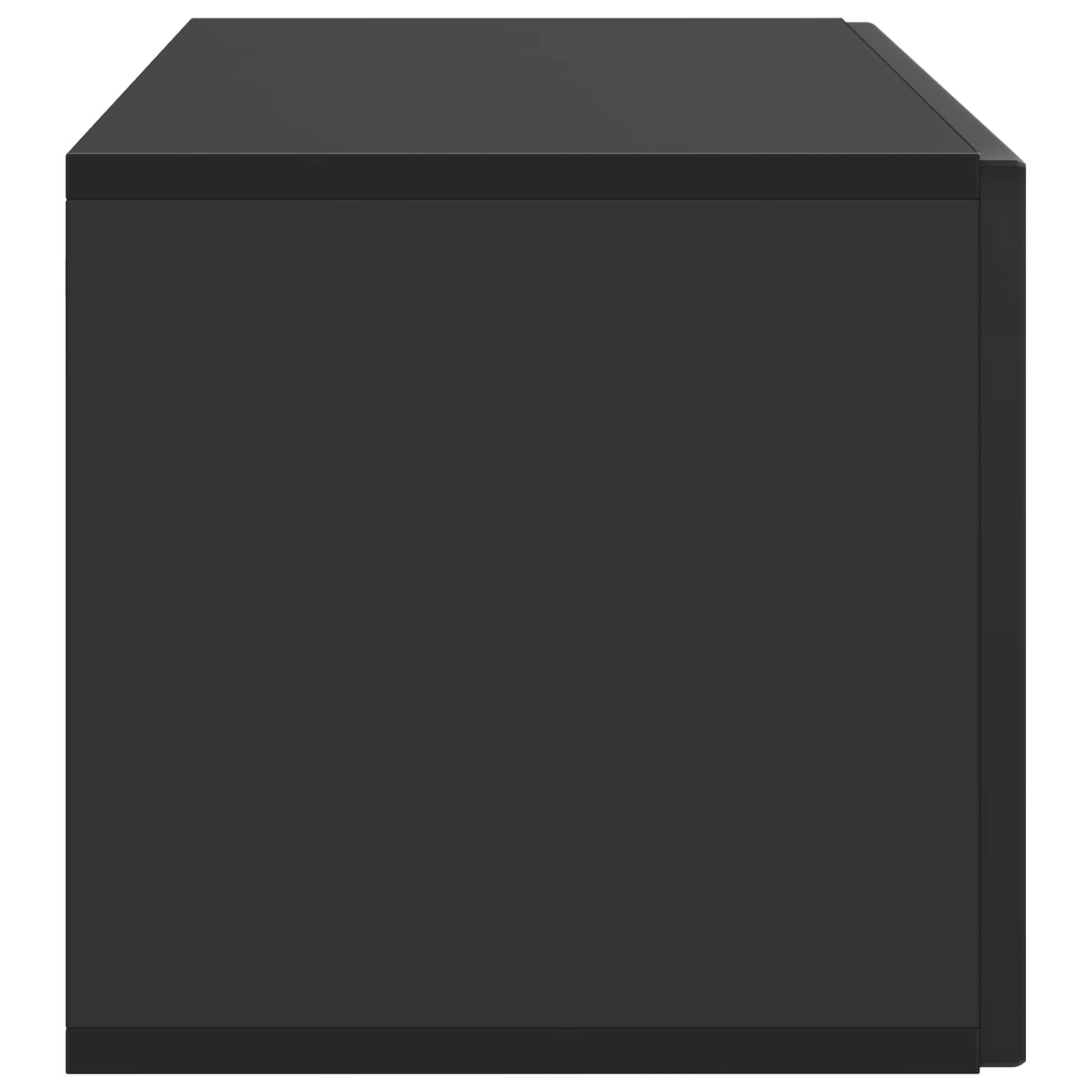 TV ormar za zid Zidne Crna 98 x 31 x 30 cm Konstruirano drvo