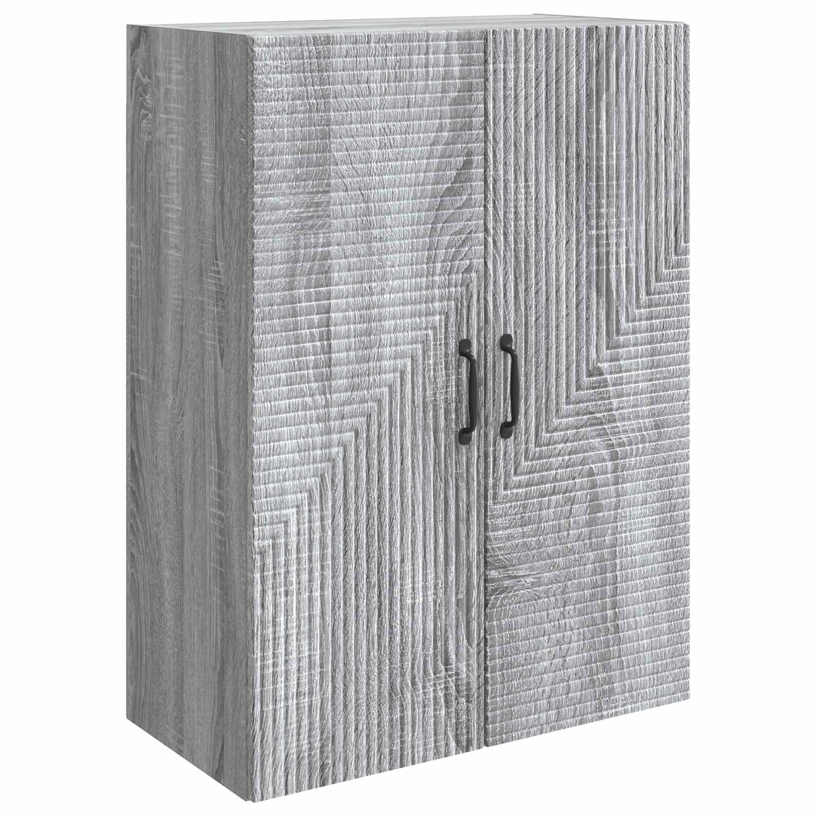 Ormar za montažu na zid Siva Sonoma 66 x 34,5 x 90 cm