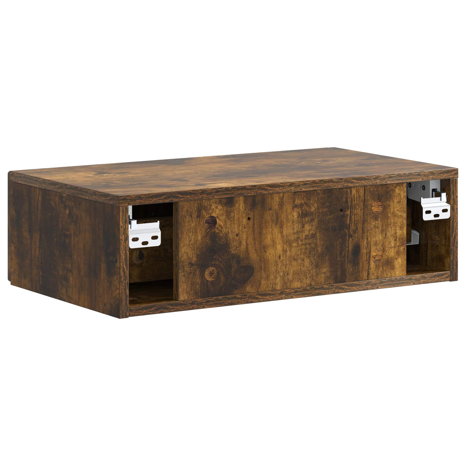 Stolna montirana na zid Dimljeni hrast 59 x 34,5 x 17 cm