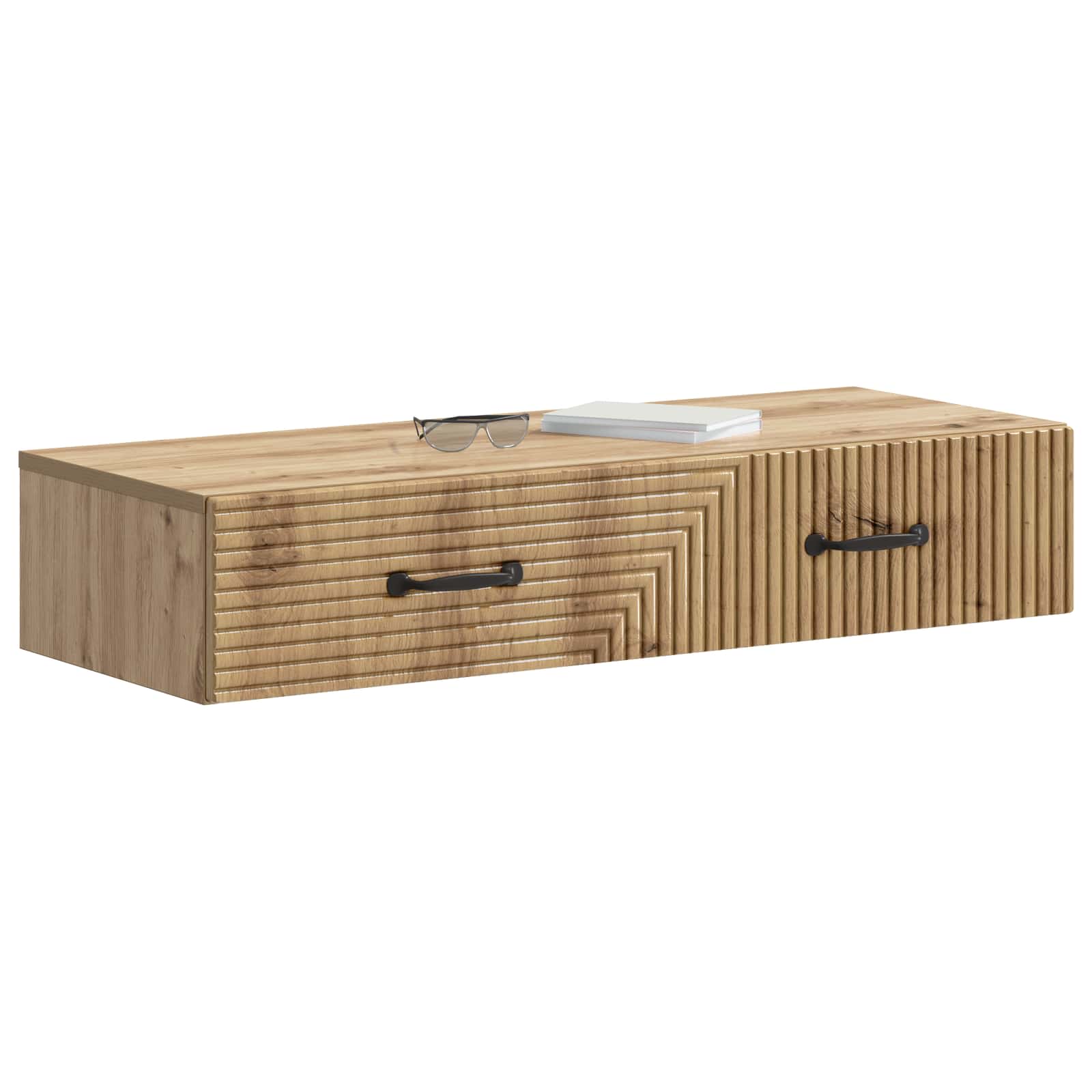Stolna montirana na zid Hrast artisan 87,5 x 34,5 x 17 cm