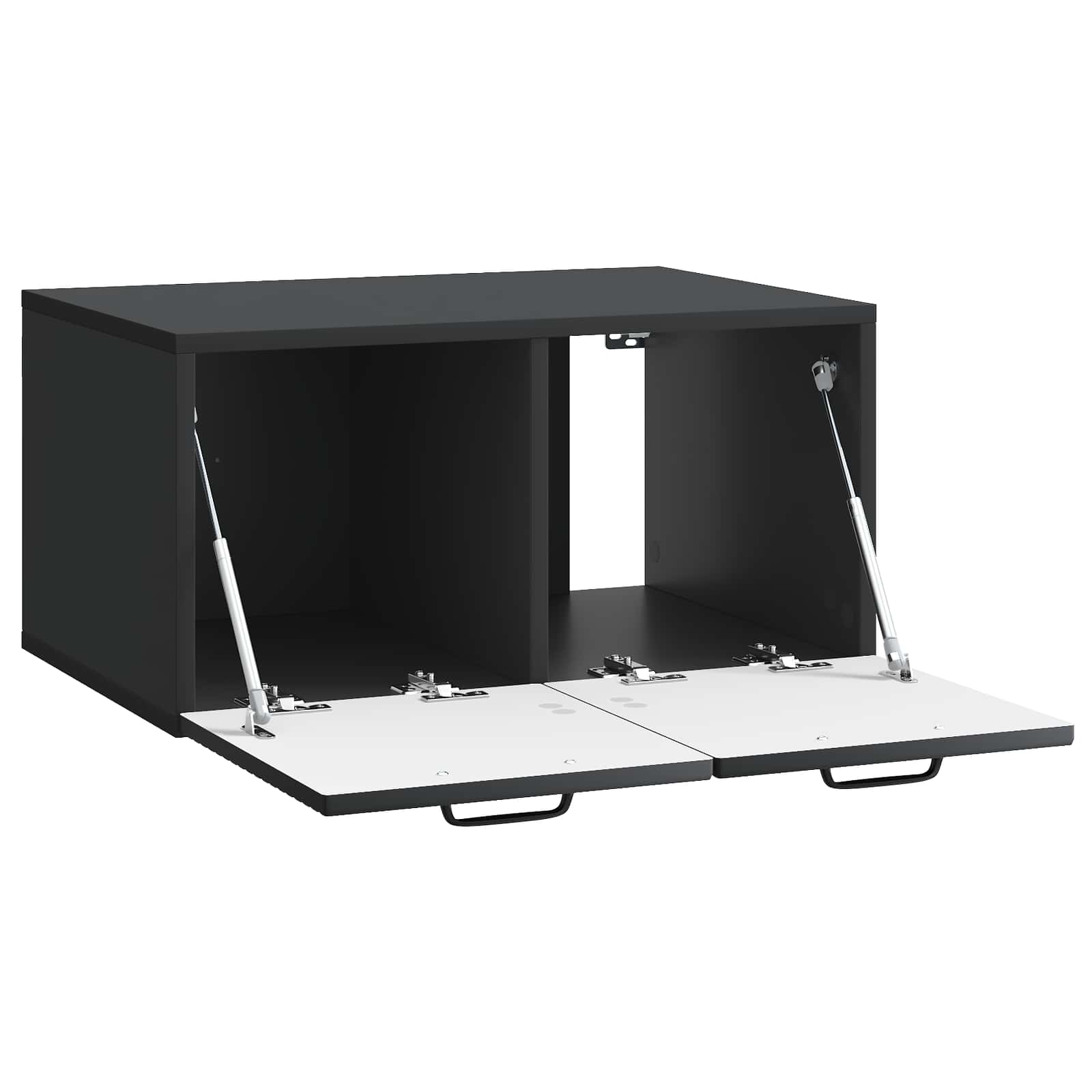 TV ormar za zid Zidne Crna 59,5 x 41 x 30 cm Konstruirano drvo