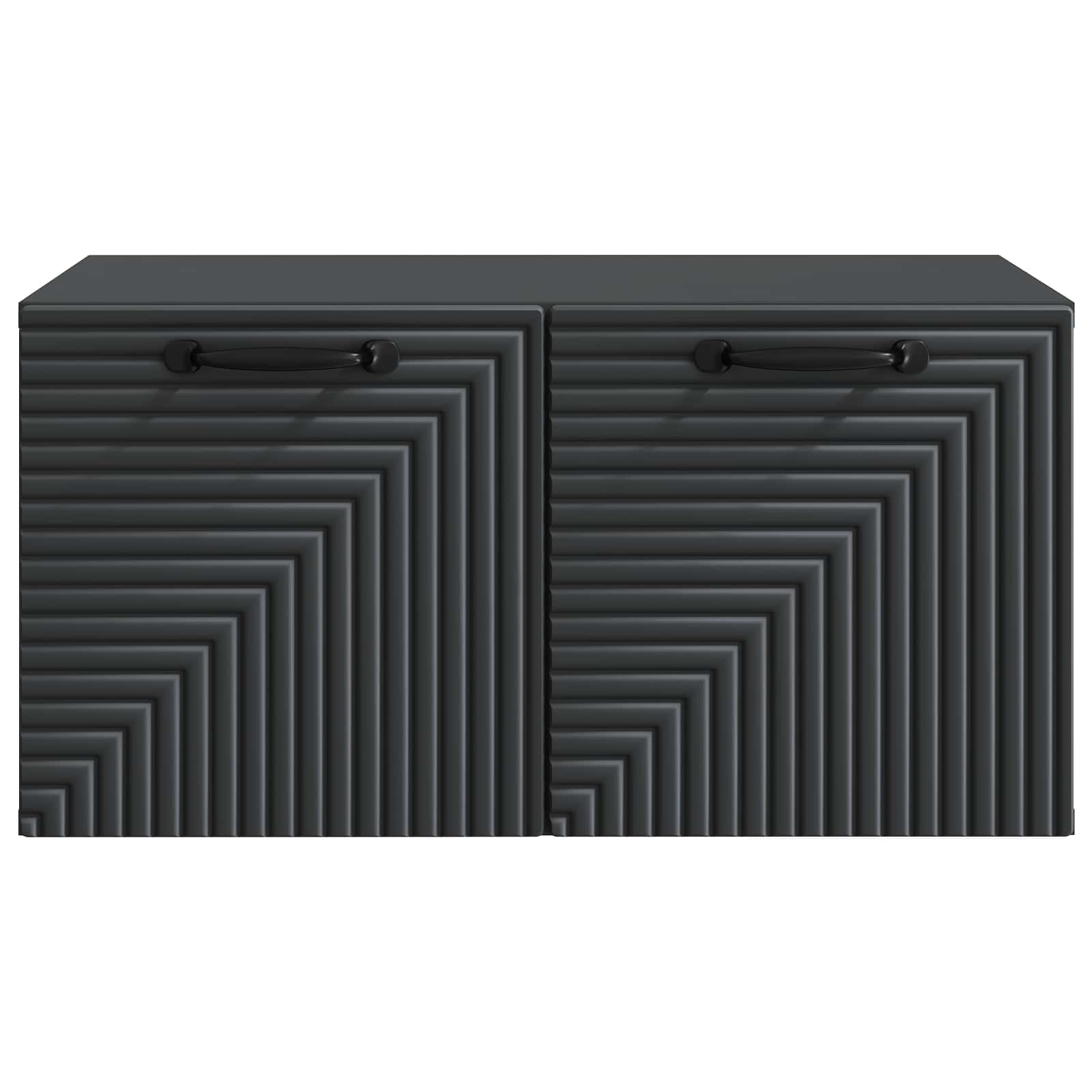TV ormar za zid Zidne Crna 59,5 x 41 x 30 cm Konstruirano drvo